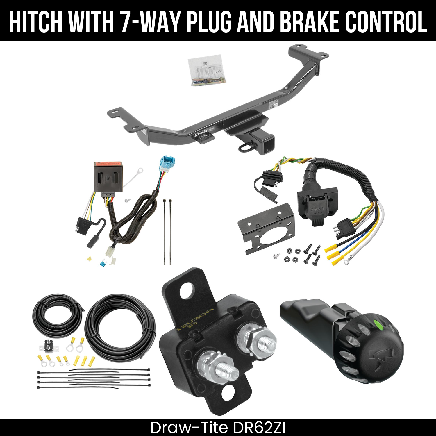 Trailer Hitch , 7-Way , Tekonsha Voyager iD Smart Brake Control