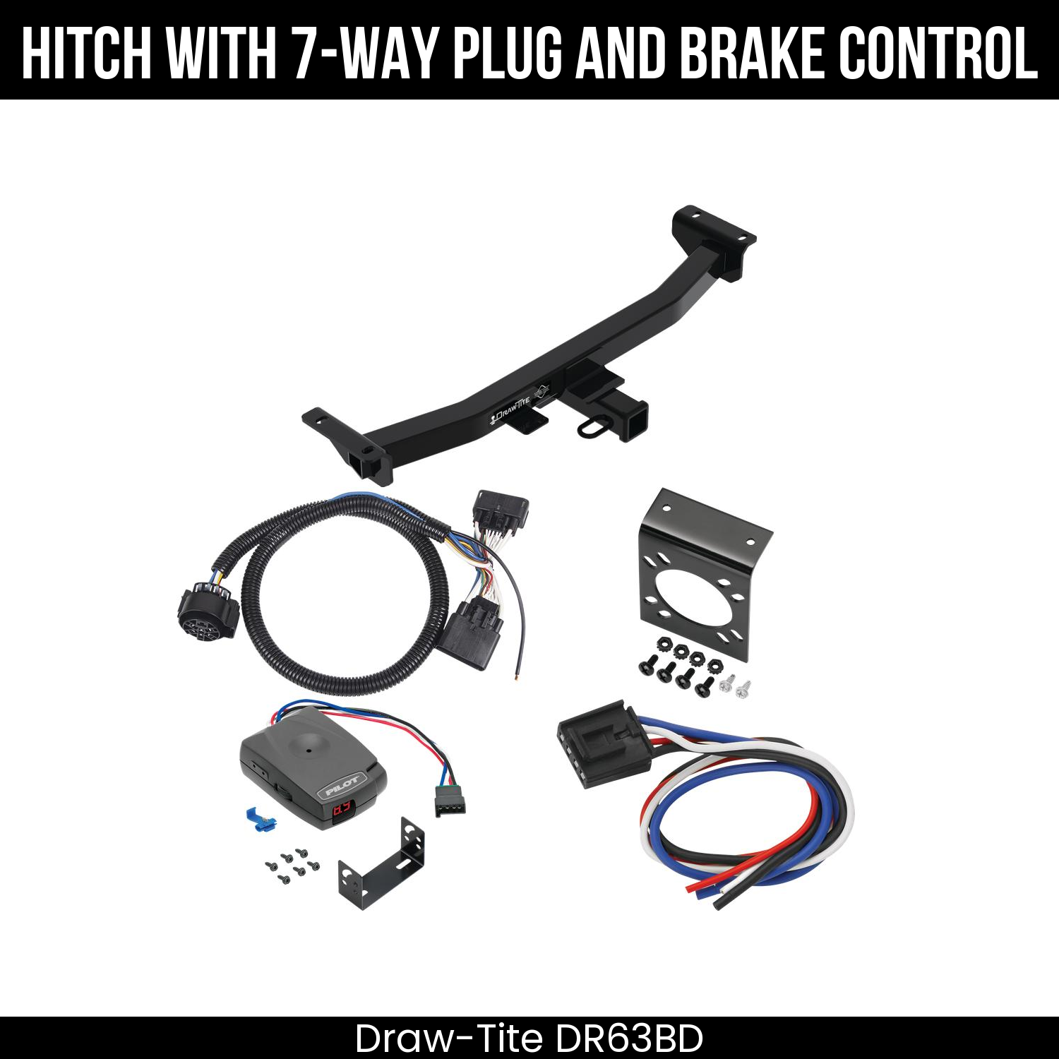 Trailer Hitch , 7-Way , Pro Series Pilot Brake Control