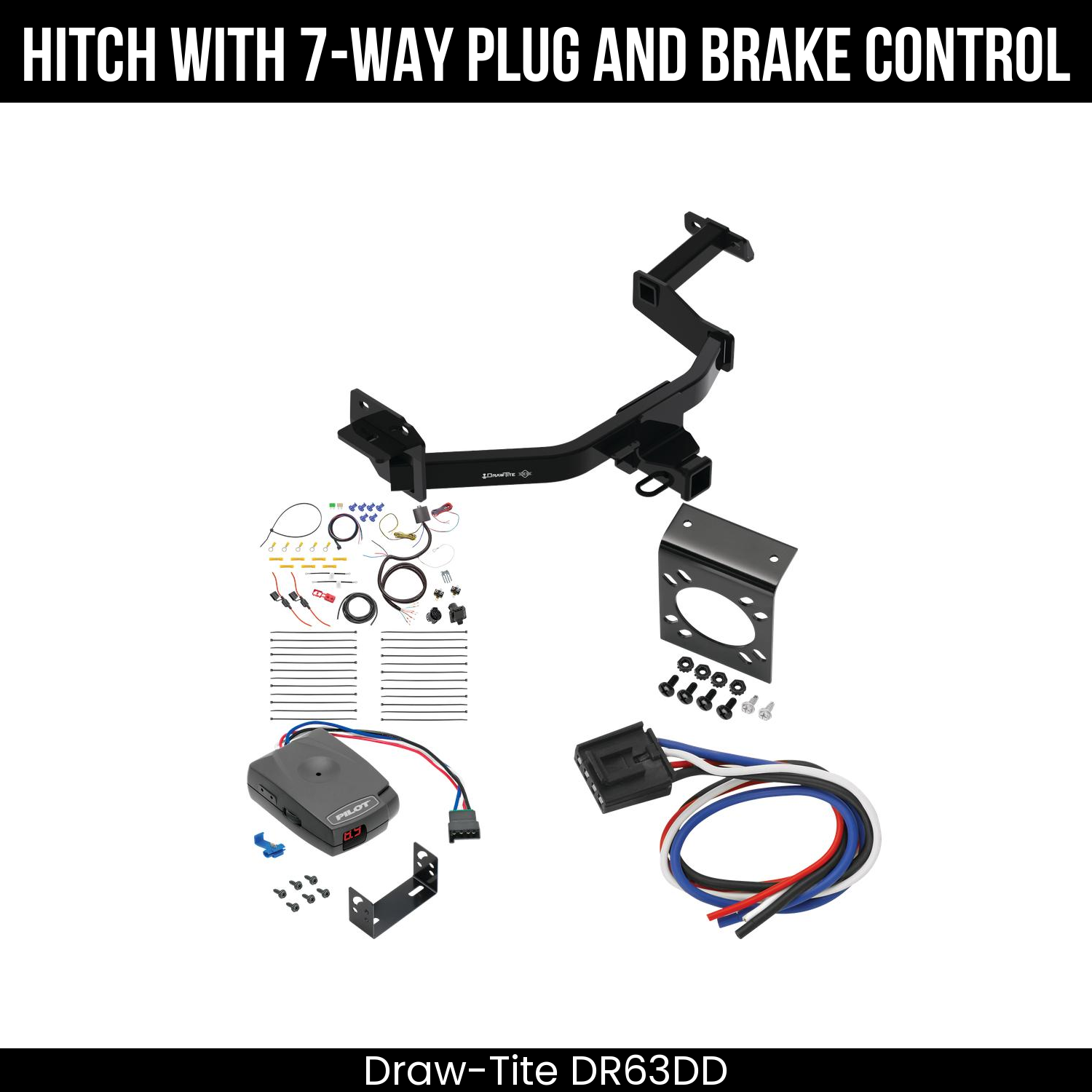 Trailer Hitch , 7-Way , Pro Series Pilot Brake Control