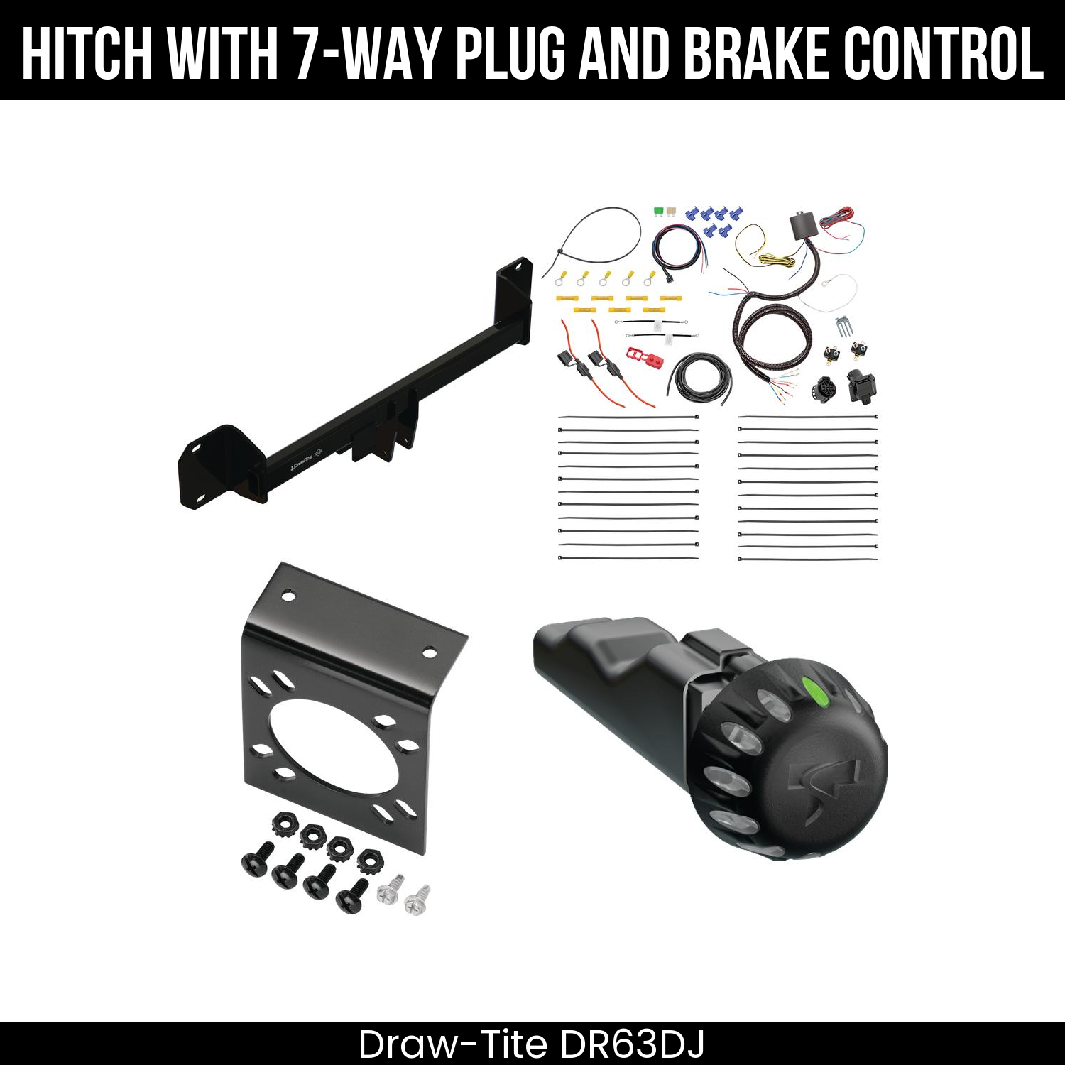 Trailer Hitch , 7-Way , Tekonsha Voyager iD Smart Brake Control