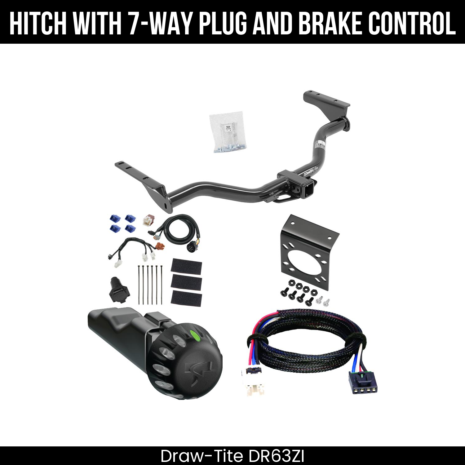 Trailer Hitch , 7-Way , Tekonsha Voyager iD Smart Brake Control