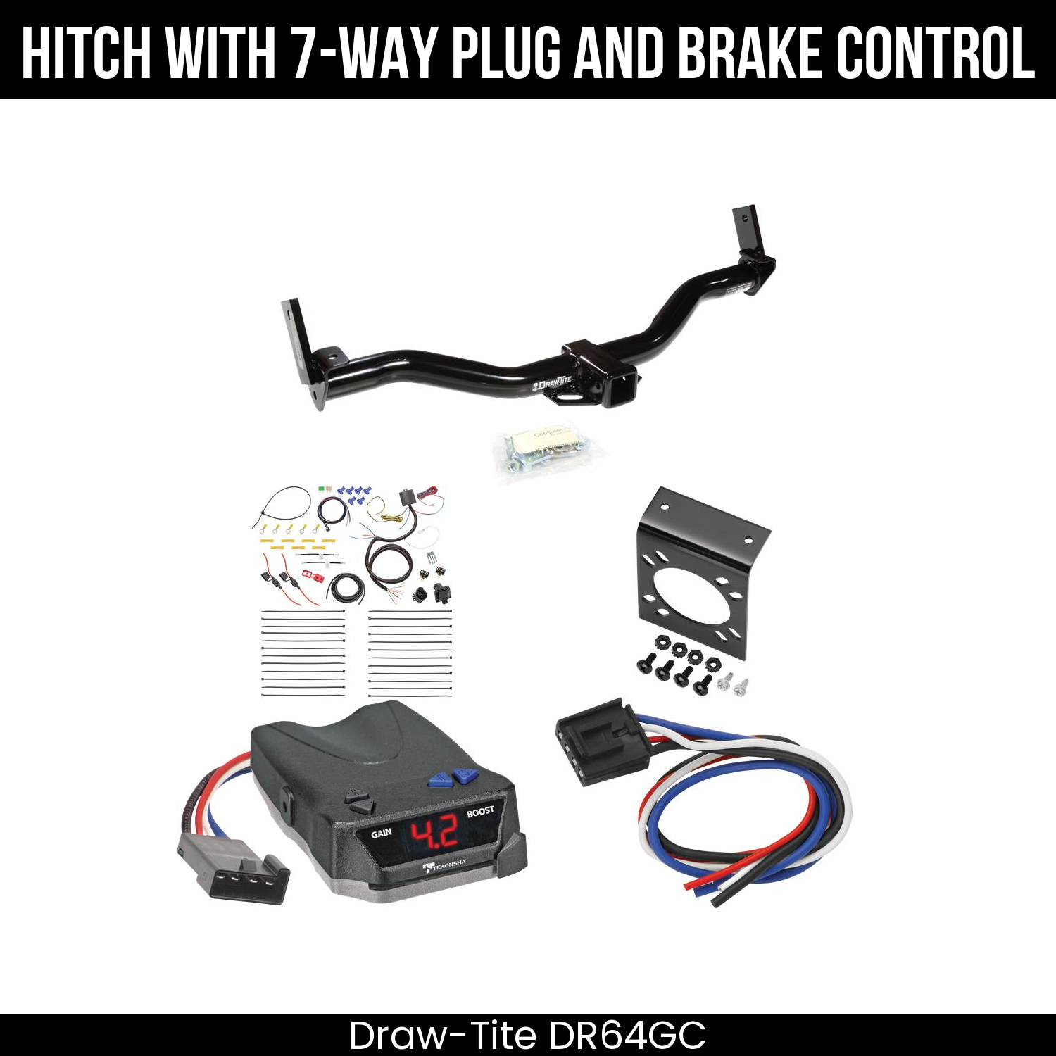 Trailer Hitch , 7-Way , Tekonsha Brake EVN Control