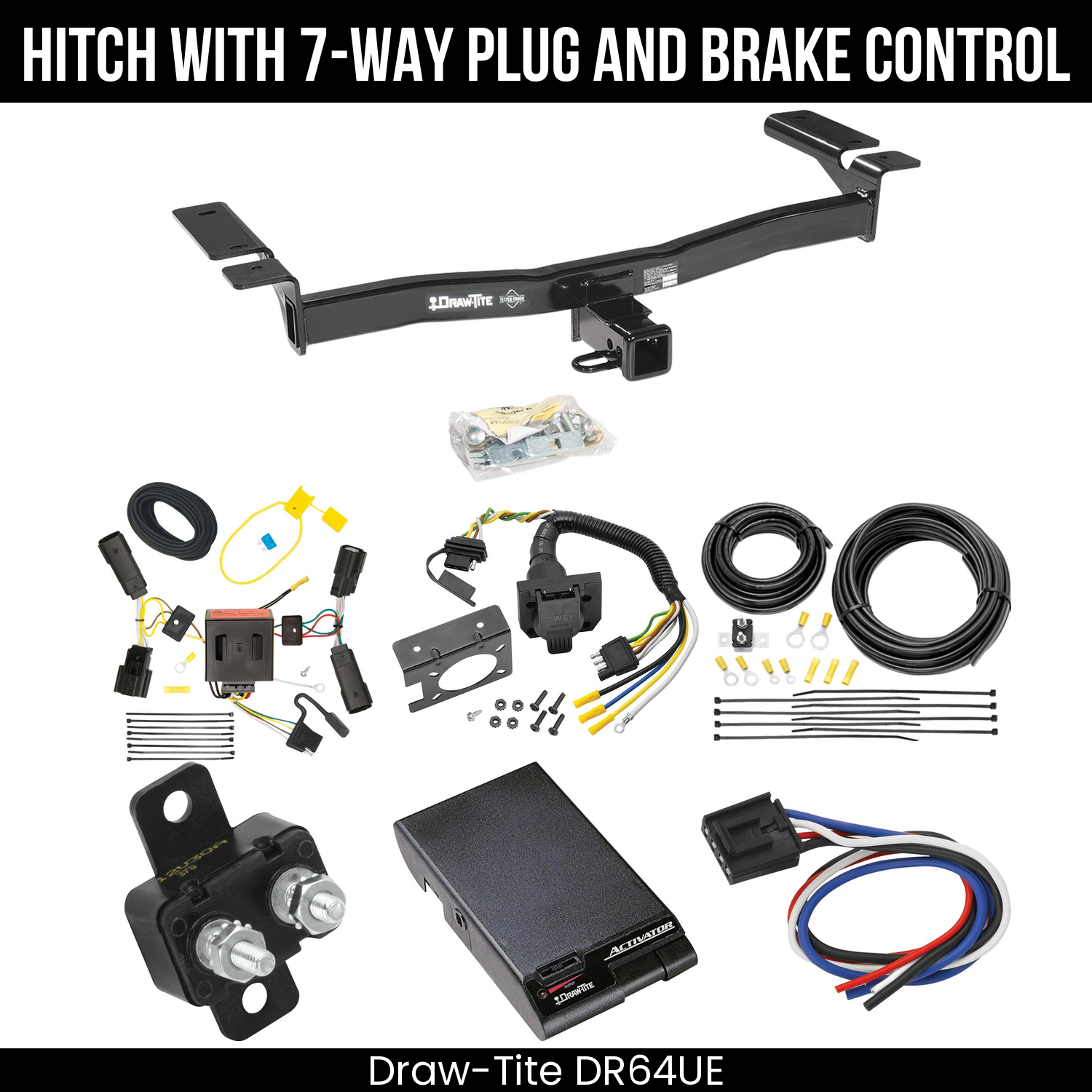 Trailer Hitch , 7-Way , Draw-Tite Activator Brake Control
