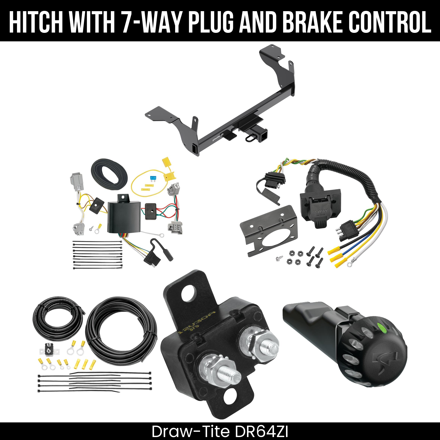 Trailer Hitch , 7-Way , Tekonsha Voyager iD Smart Brake Control