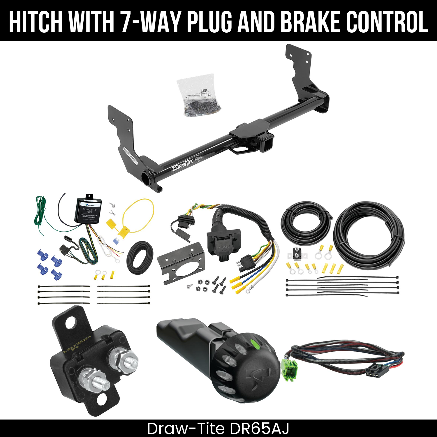 Trailer Hitch , 7-Way , Tekonsha Voyager iD Smart Brake Control