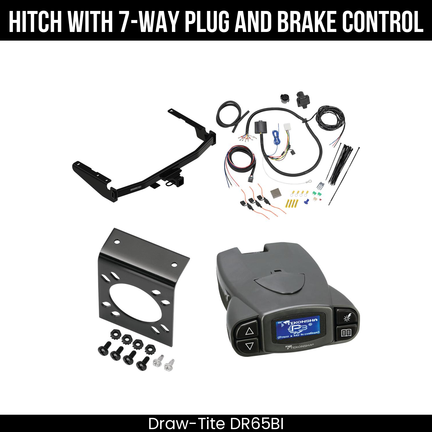 Trailer Hitch , 7-Way , Tekonsha Prodigy P3 Brake Control