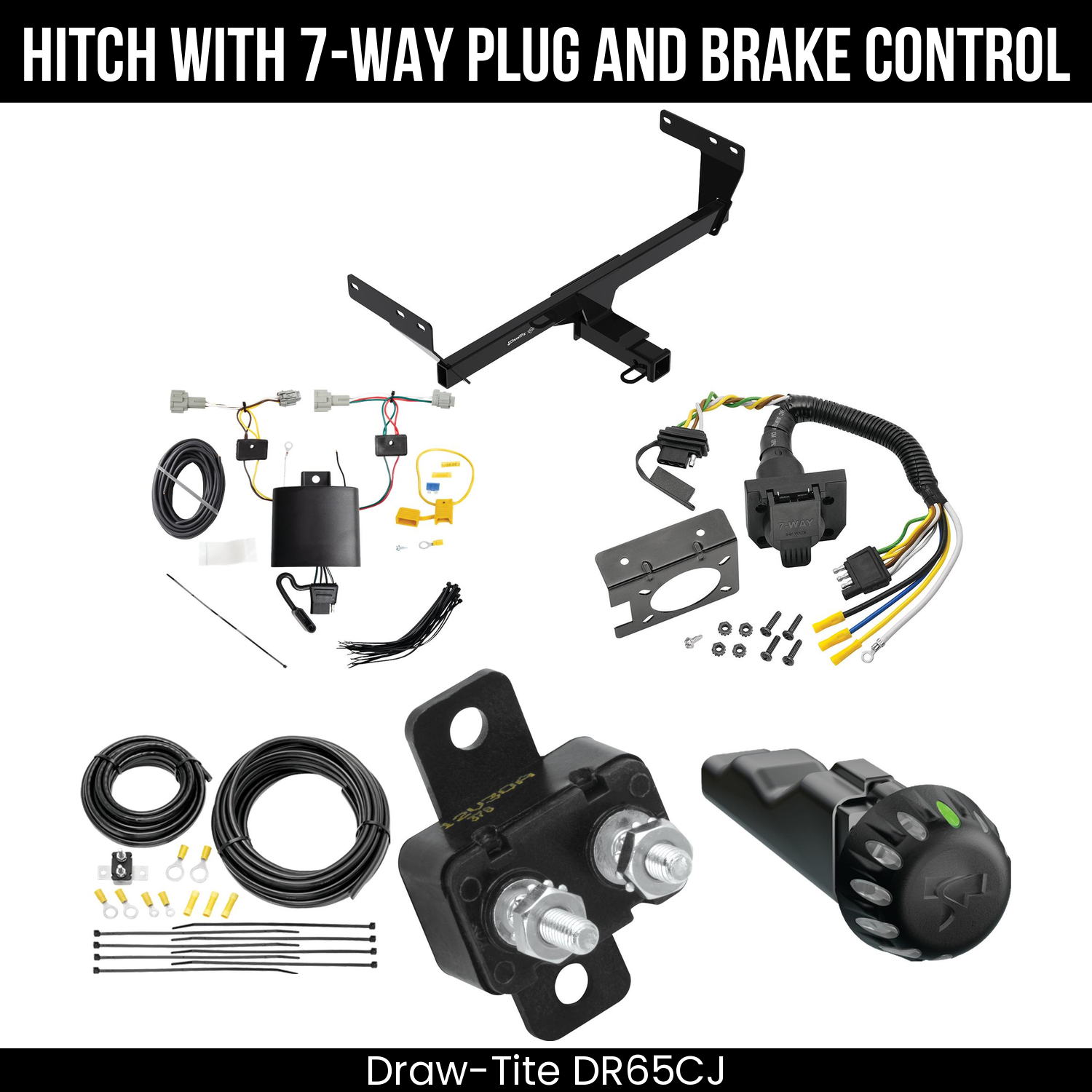 Trailer Hitch , 7-Way , Tekonsha Voyager iD Smart Brake Control