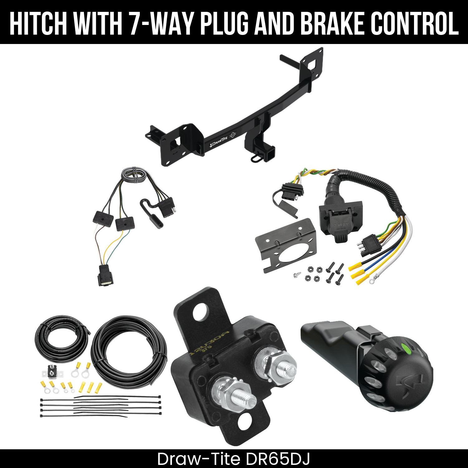 Trailer Hitch , 7-Way , Tekonsha Voyager iD Smart Brake Control