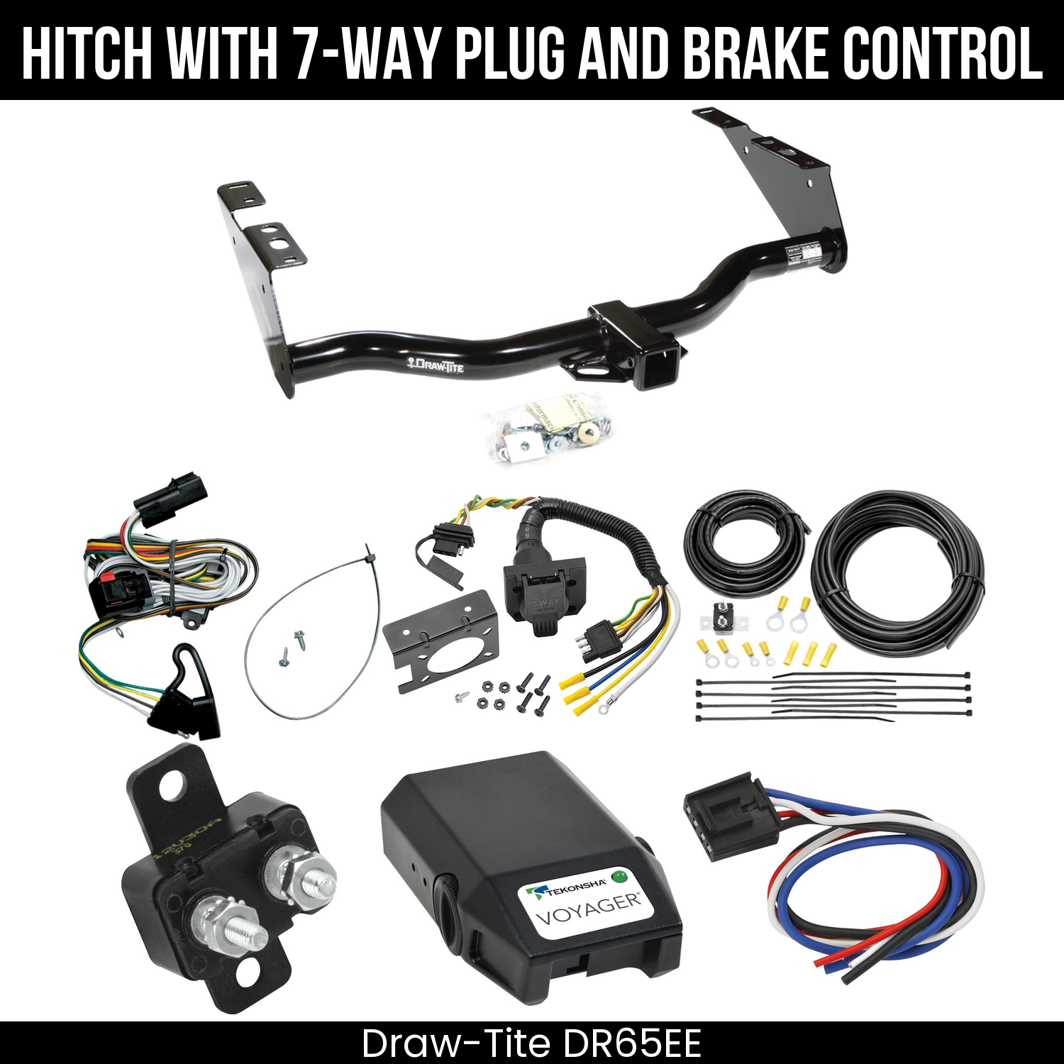 Trailer Hitch , 7-Way , Tekonsha Voyager Brake Control