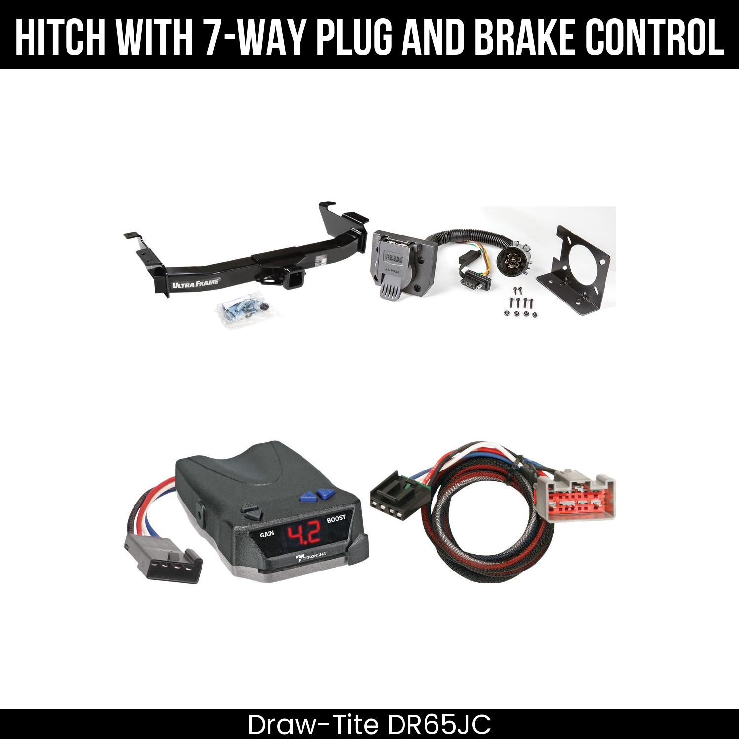 Trailer Hitch , 7-Way , Tekonsha Brake EVN Control