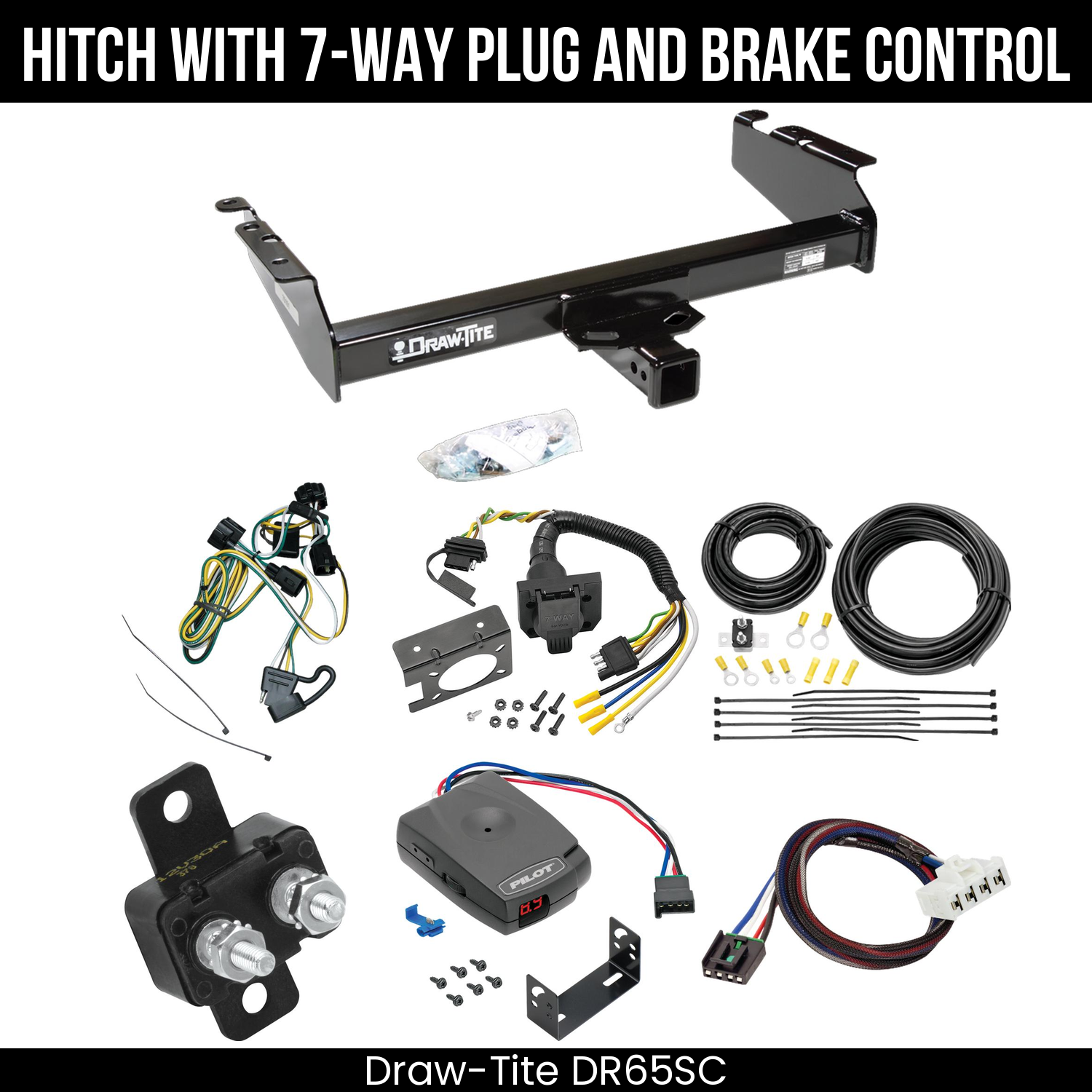 Trailer Hitch , 7-Way , Pro Series Pilot Brake Control