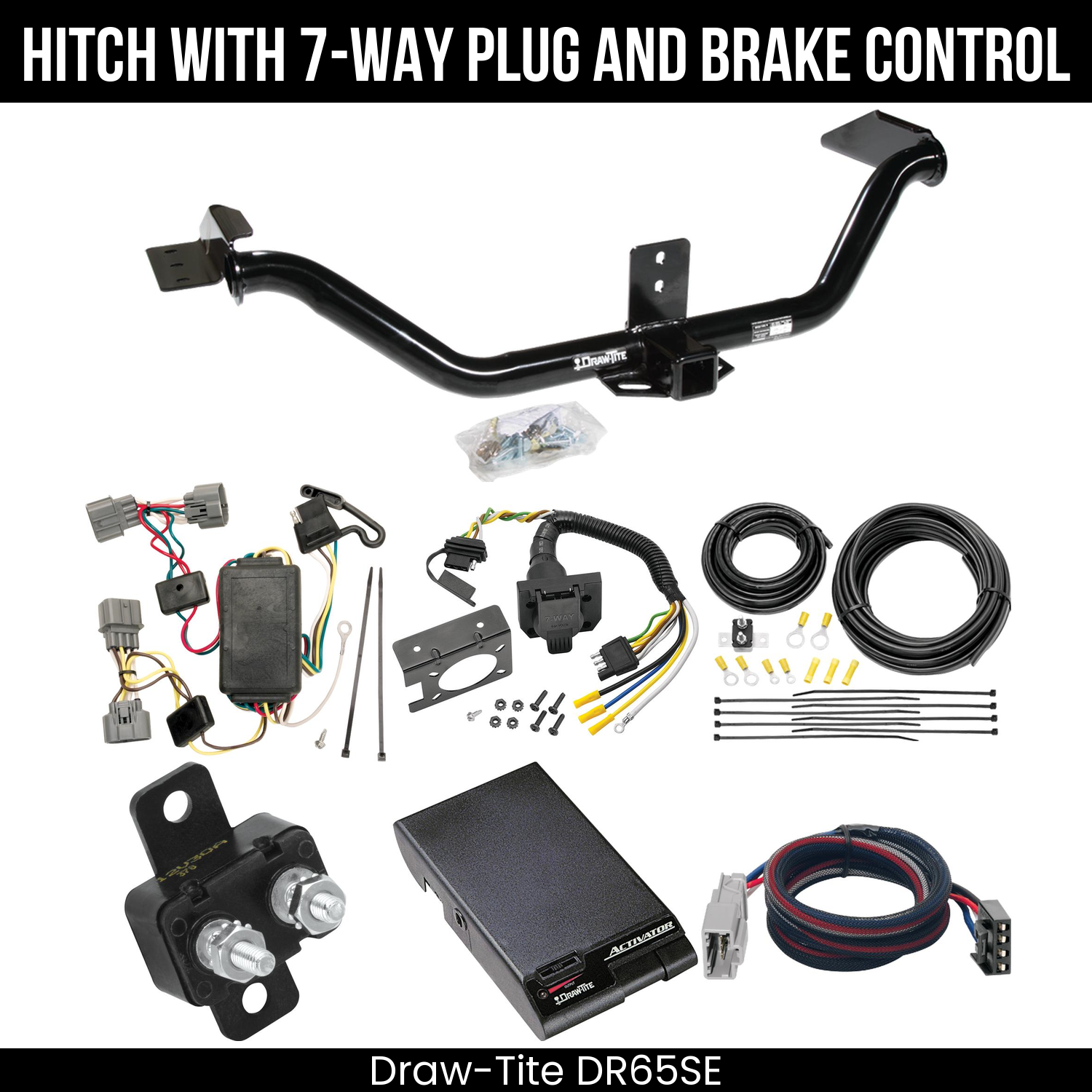 Trailer Hitch , 7-Way , Draw-Tite Activator Brake Control