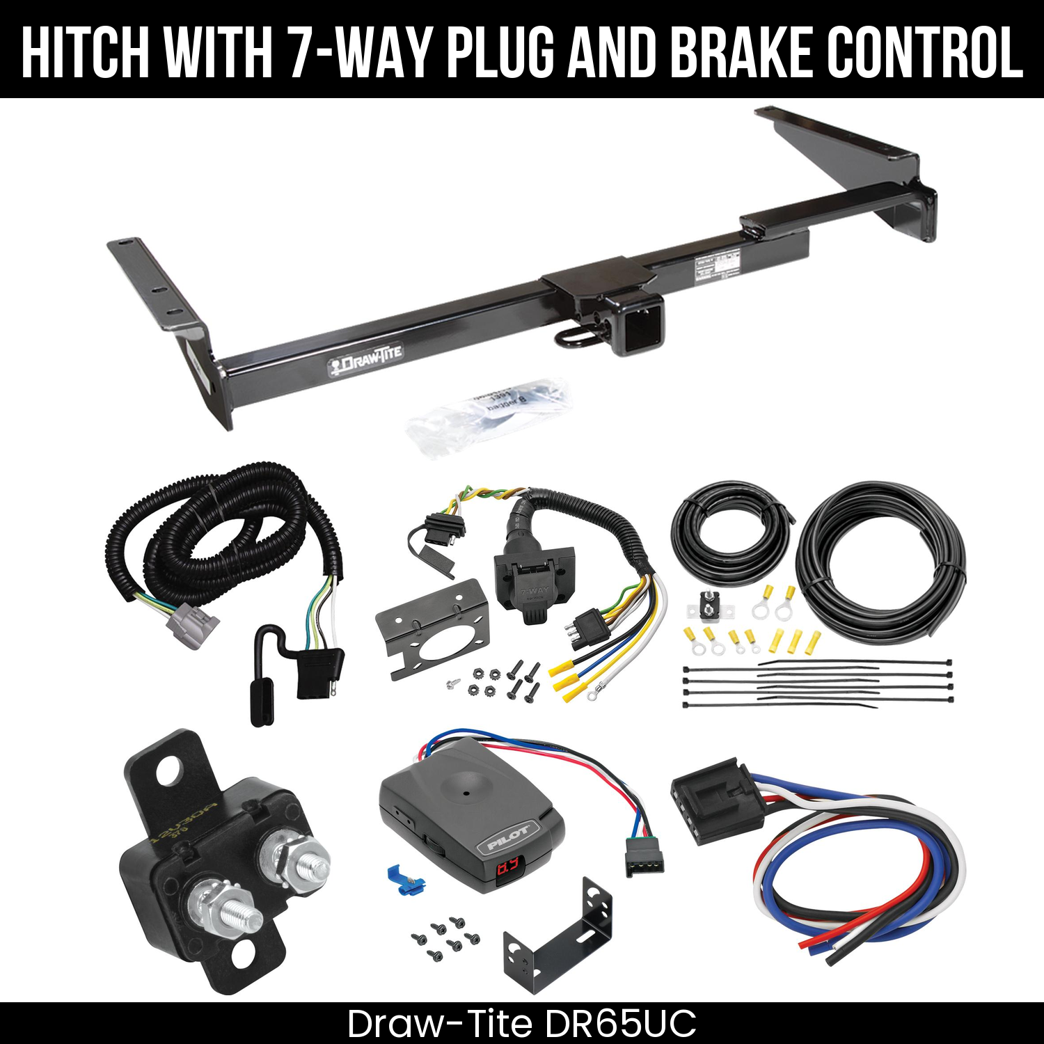 Trailer Hitch , 7-Way , Pro Series Pilot Brake Control