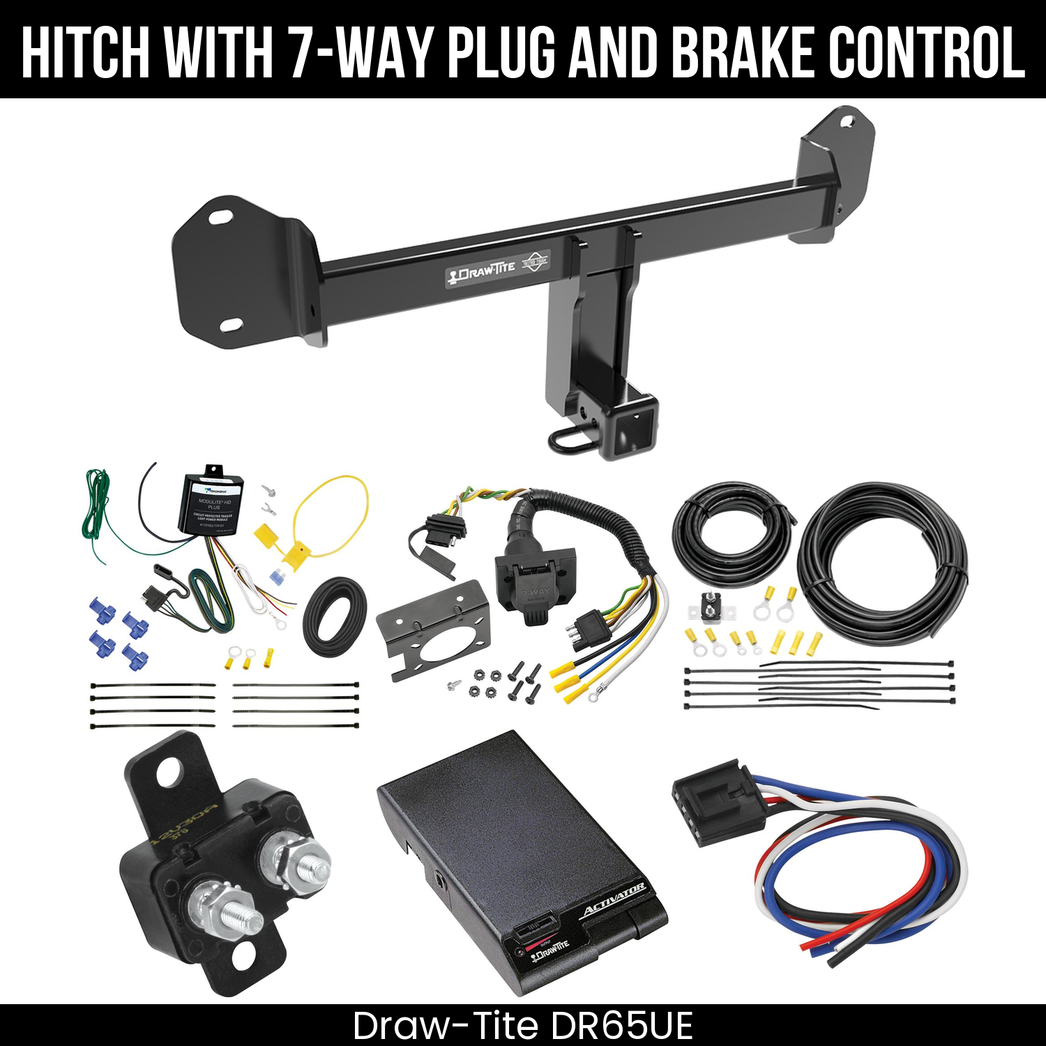 Trailer Hitch , 7-Way , Draw-Tite Activator Brake Control