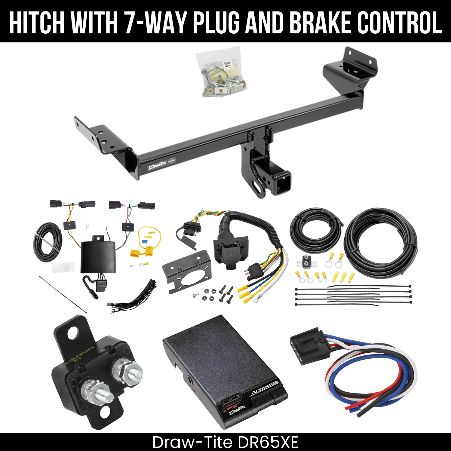Trailer Hitch , 7-Way , Draw-Tite Activator Brake Control