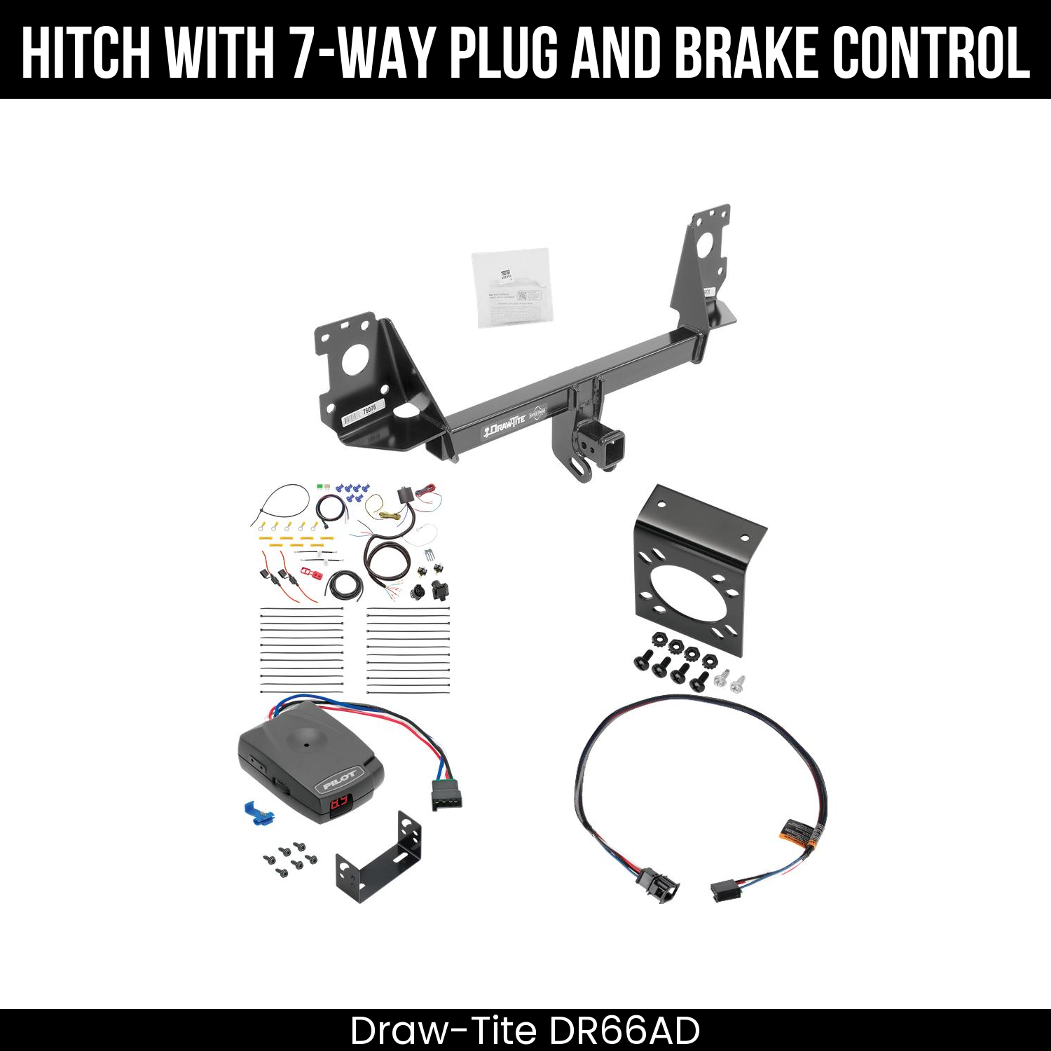 Trailer Hitch , 7-Way , Pro Series Pilot Brake Control
