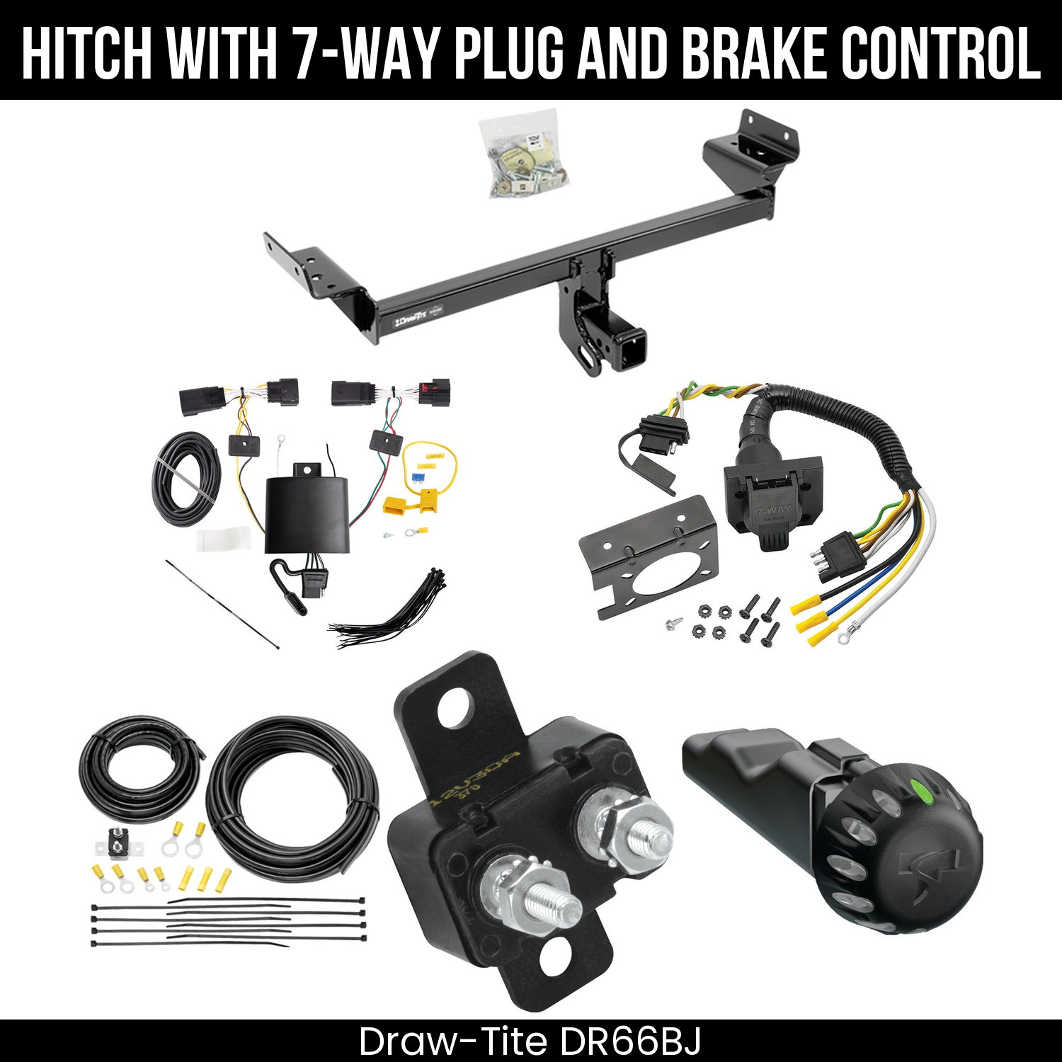 Trailer Hitch , 7-Way , Tekonsha Voyager iD Smart Brake Control