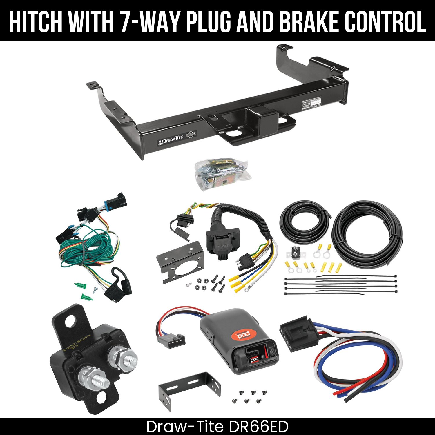 Trailer Hitch , 7-Way , Pro Series POD Brake Control