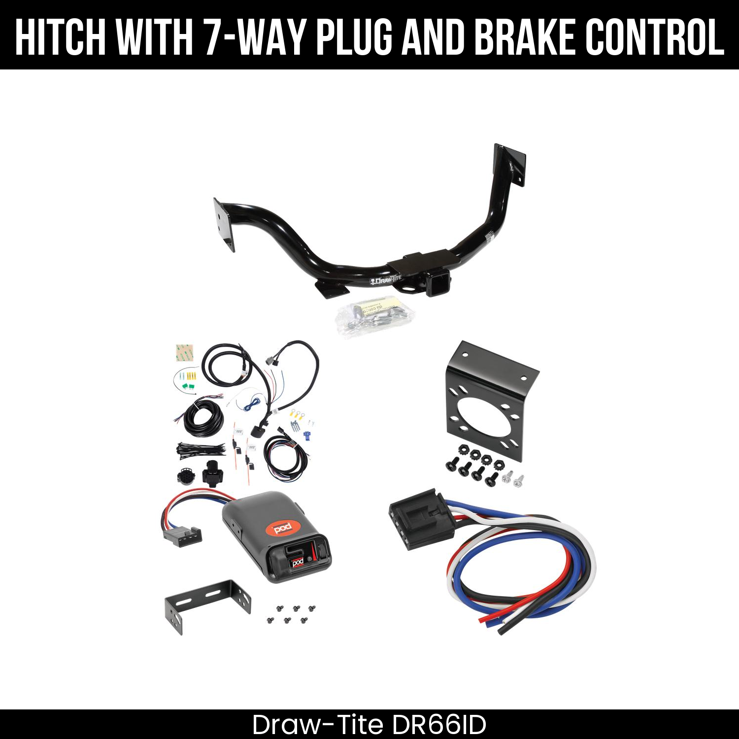 Trailer Hitch , 7-Way , Pro Series POD Brake Control