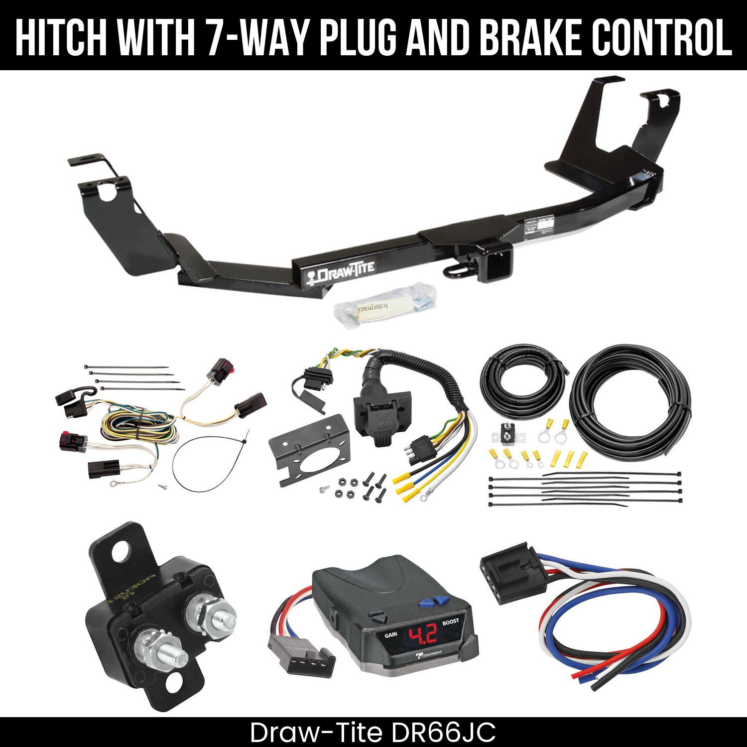 Trailer Hitch , 7-Way , Tekonsha Brake EVN Control
