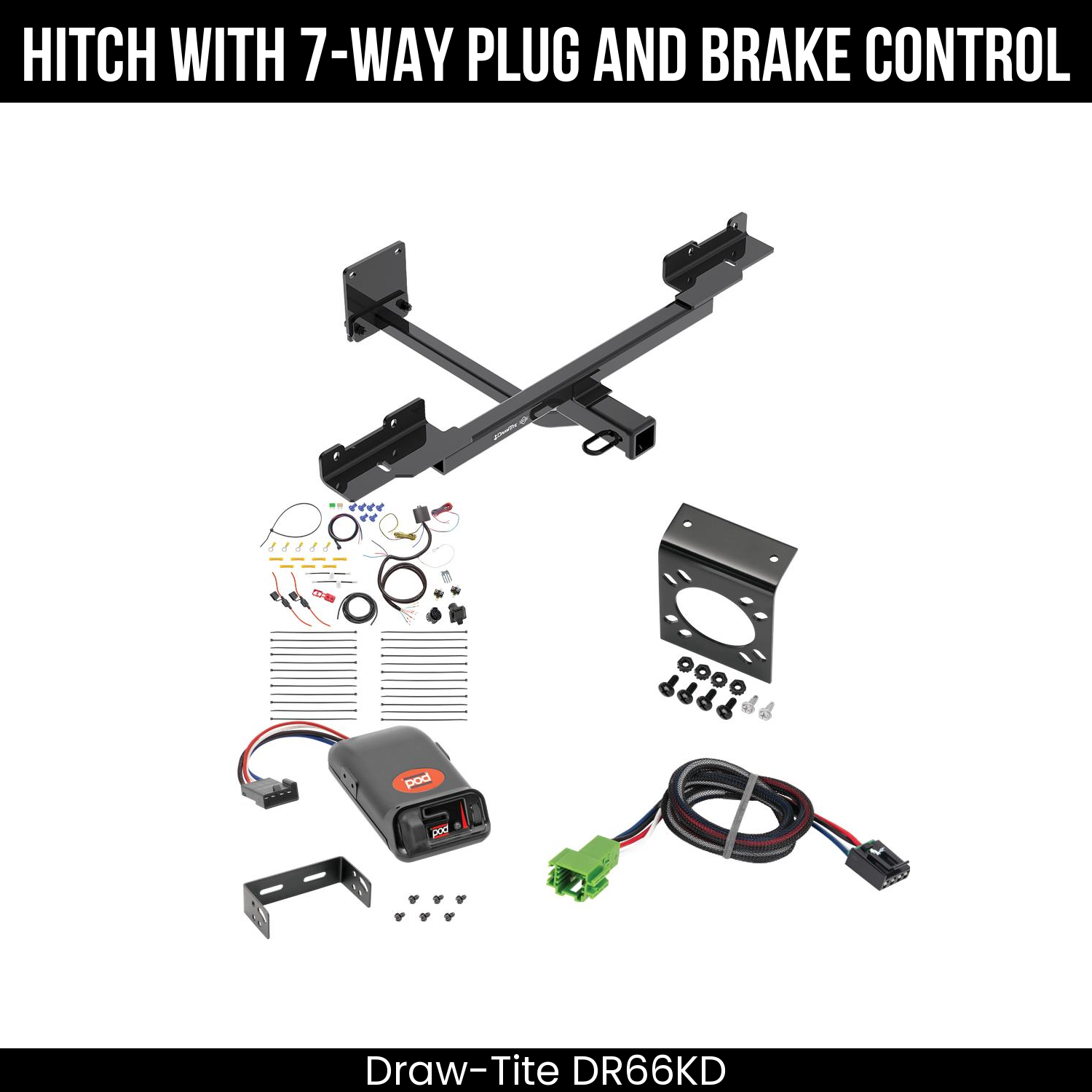 Trailer Hitch , 7-Way , Pro Series POD Brake Control