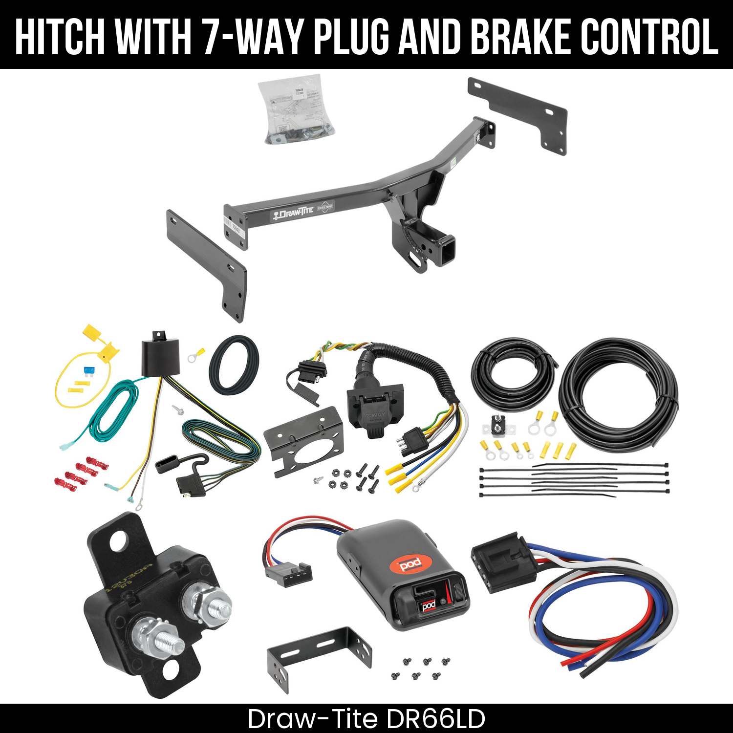 Trailer Hitch , 7-Way , Pro Series POD Brake Control