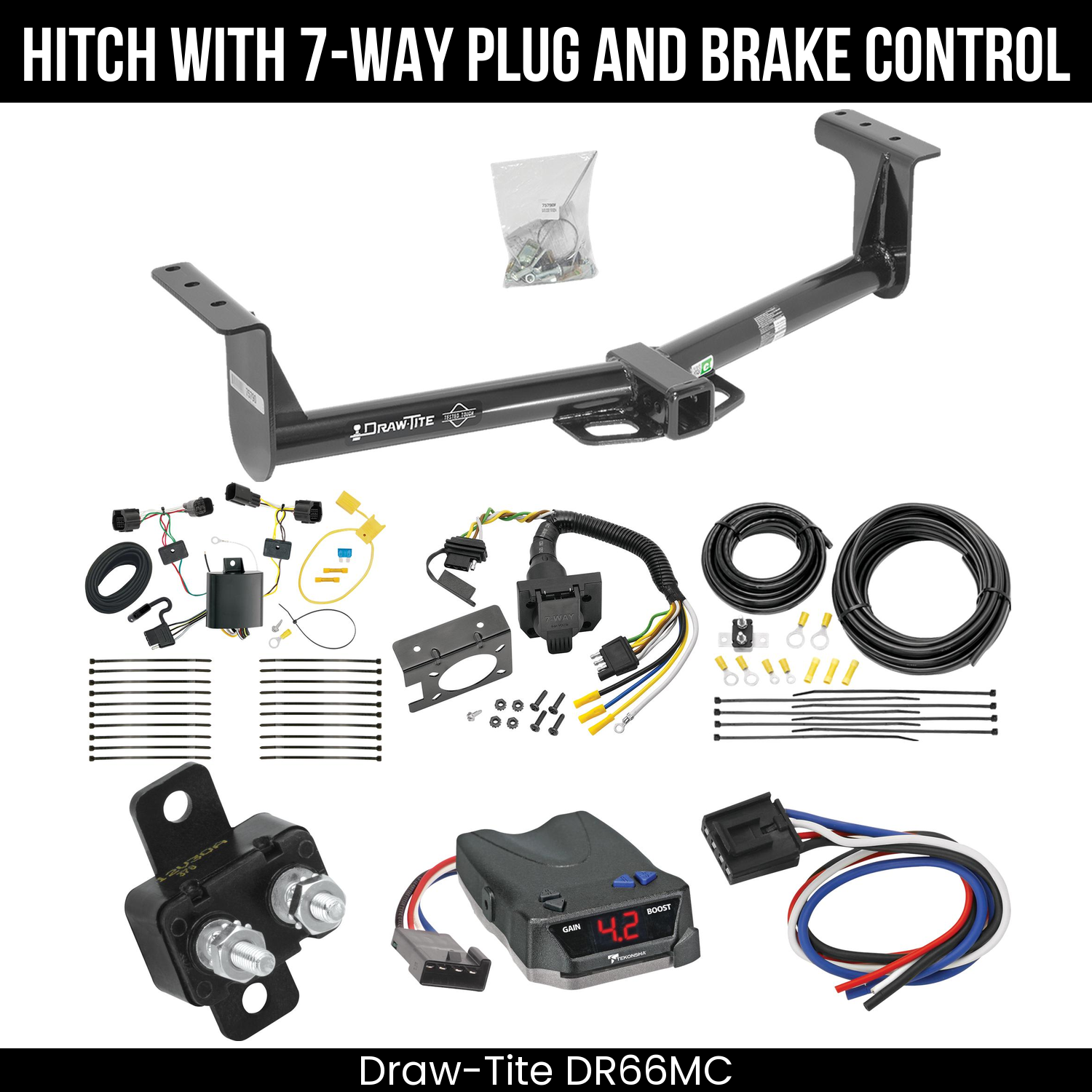 Trailer Hitch , 7-Way , Tekonsha Brake EVN Control