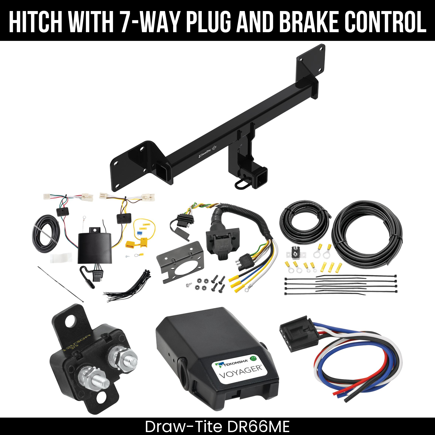Trailer Hitch , 7-Way , Tekonsha Voyager Brake Control