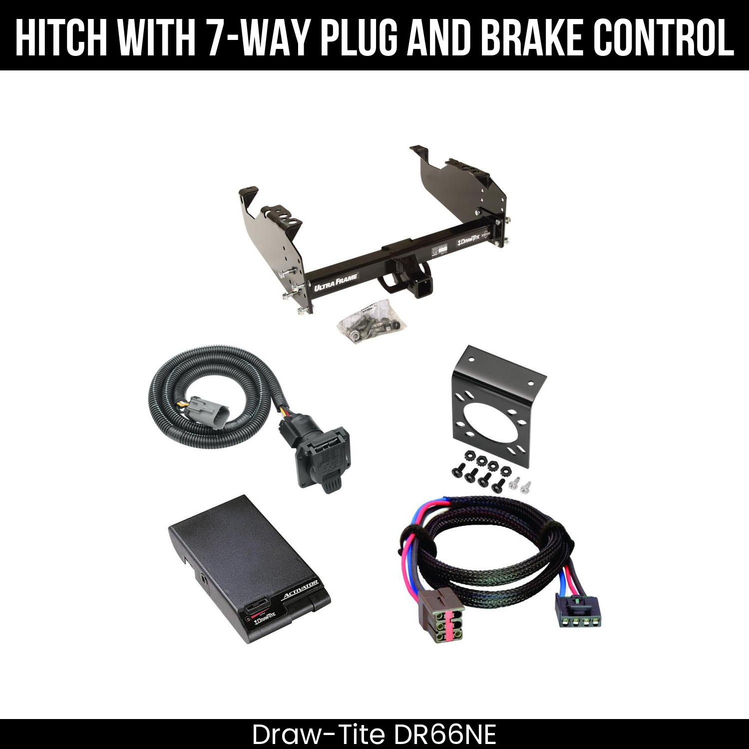 Trailer Hitch , 7-Way , Draw-Tite Activator Brake Control