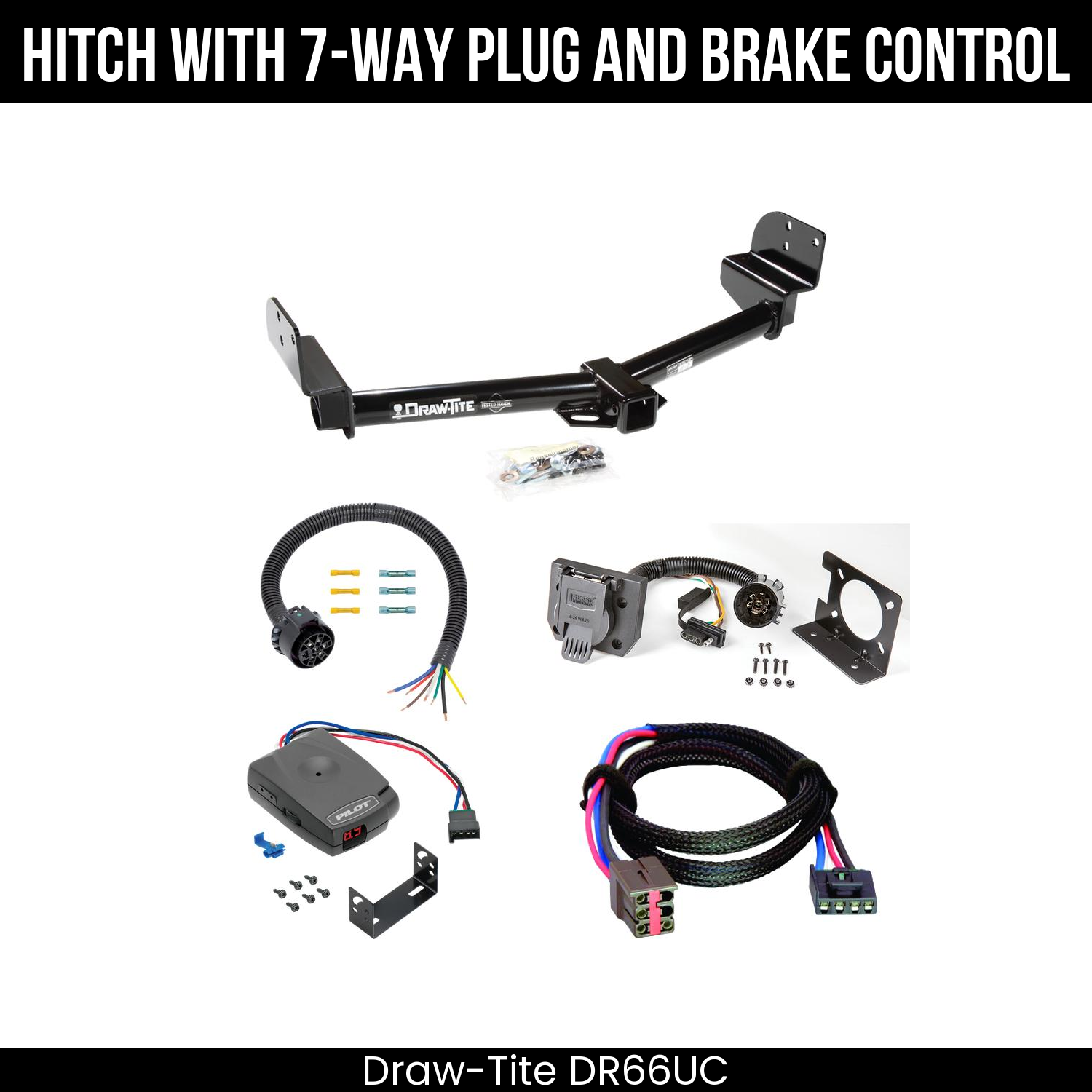 Trailer Hitch , 7-Way , Pro Series Pilot Brake Control