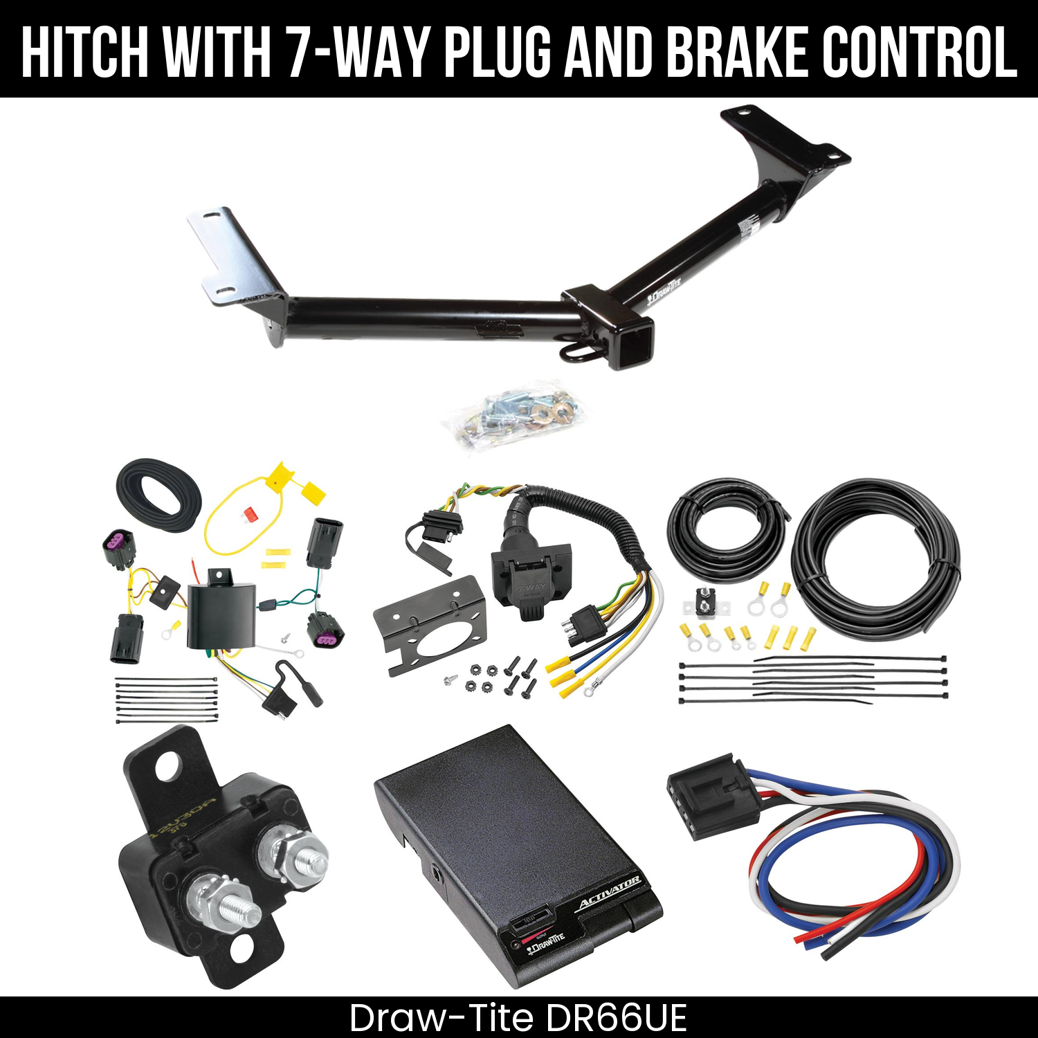 Trailer Hitch , 7-Way , Draw-Tite Activator Brake Control