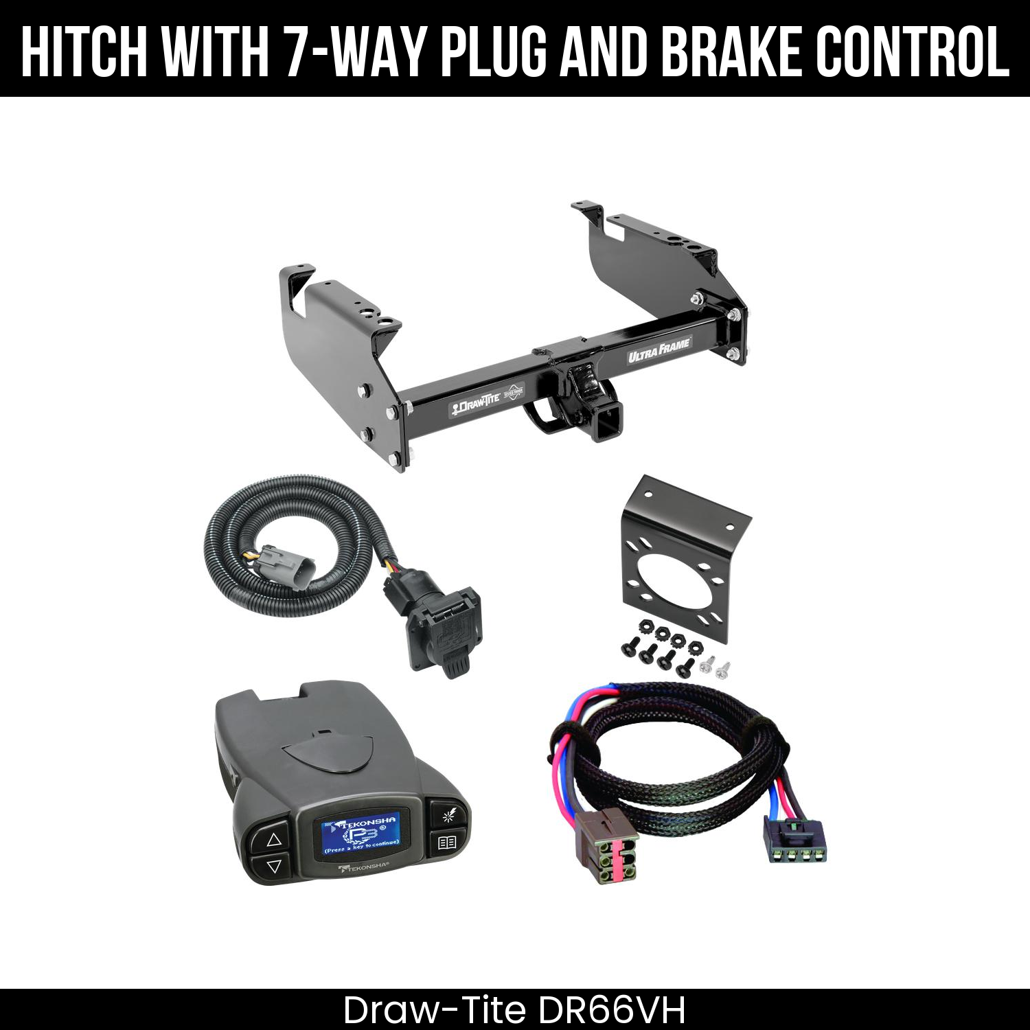 Trailer Hitch , 7-Way , Tekonsha Prodigy P3 Brake Control
