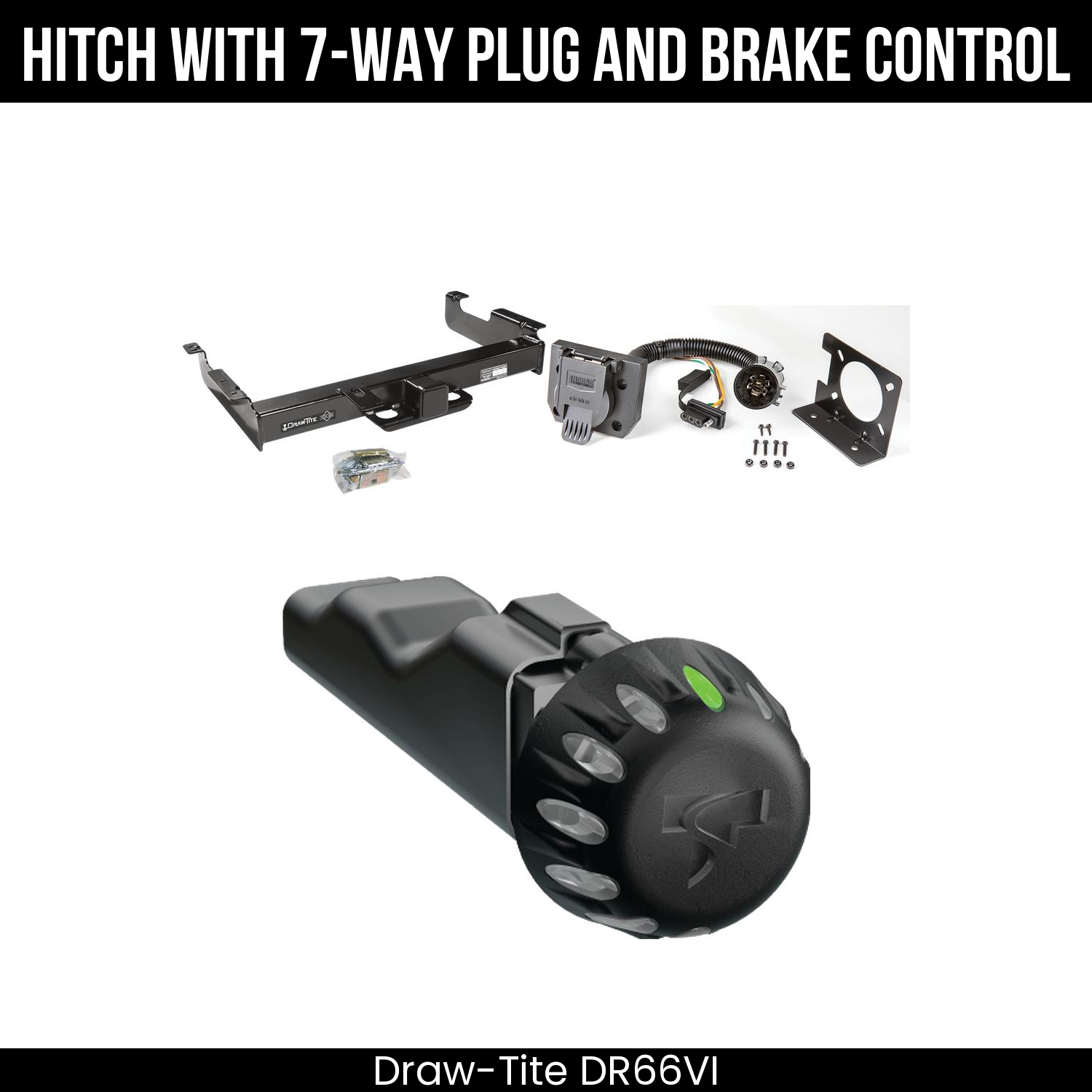 Trailer Hitch , 7-Way , Tekonsha Voyager iD Smart Brake Control