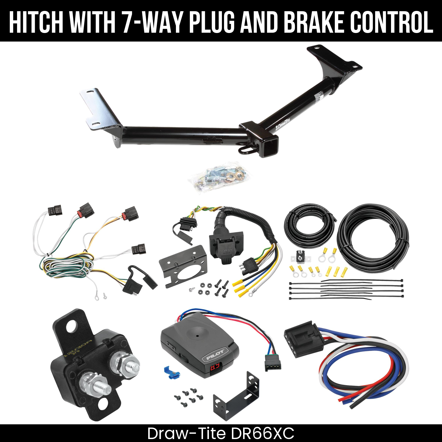 Trailer Hitch , 7-Way , Pro Series Pilot Brake Control