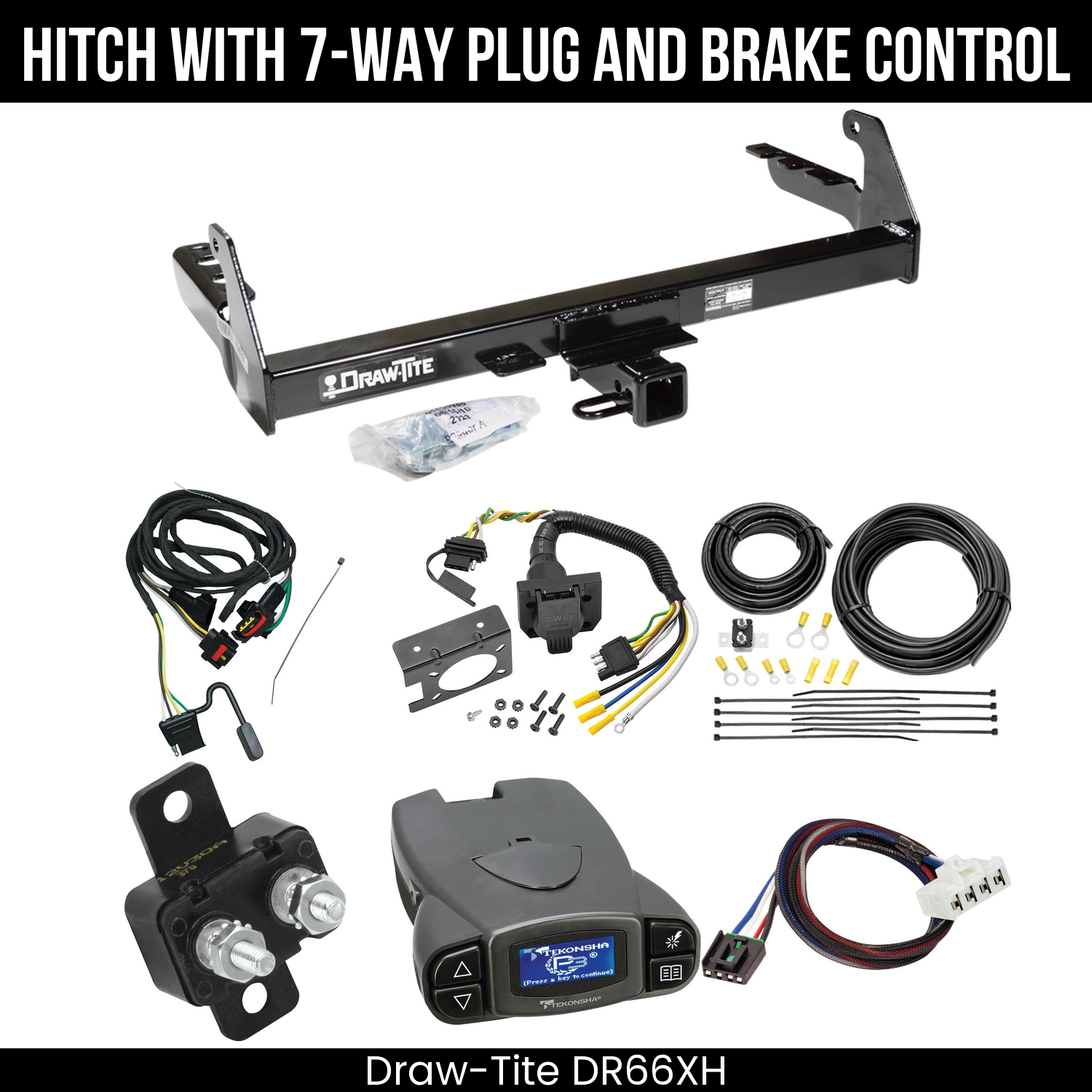 Trailer Hitch , 7-Way , Tekonsha Prodigy P3 Brake Control