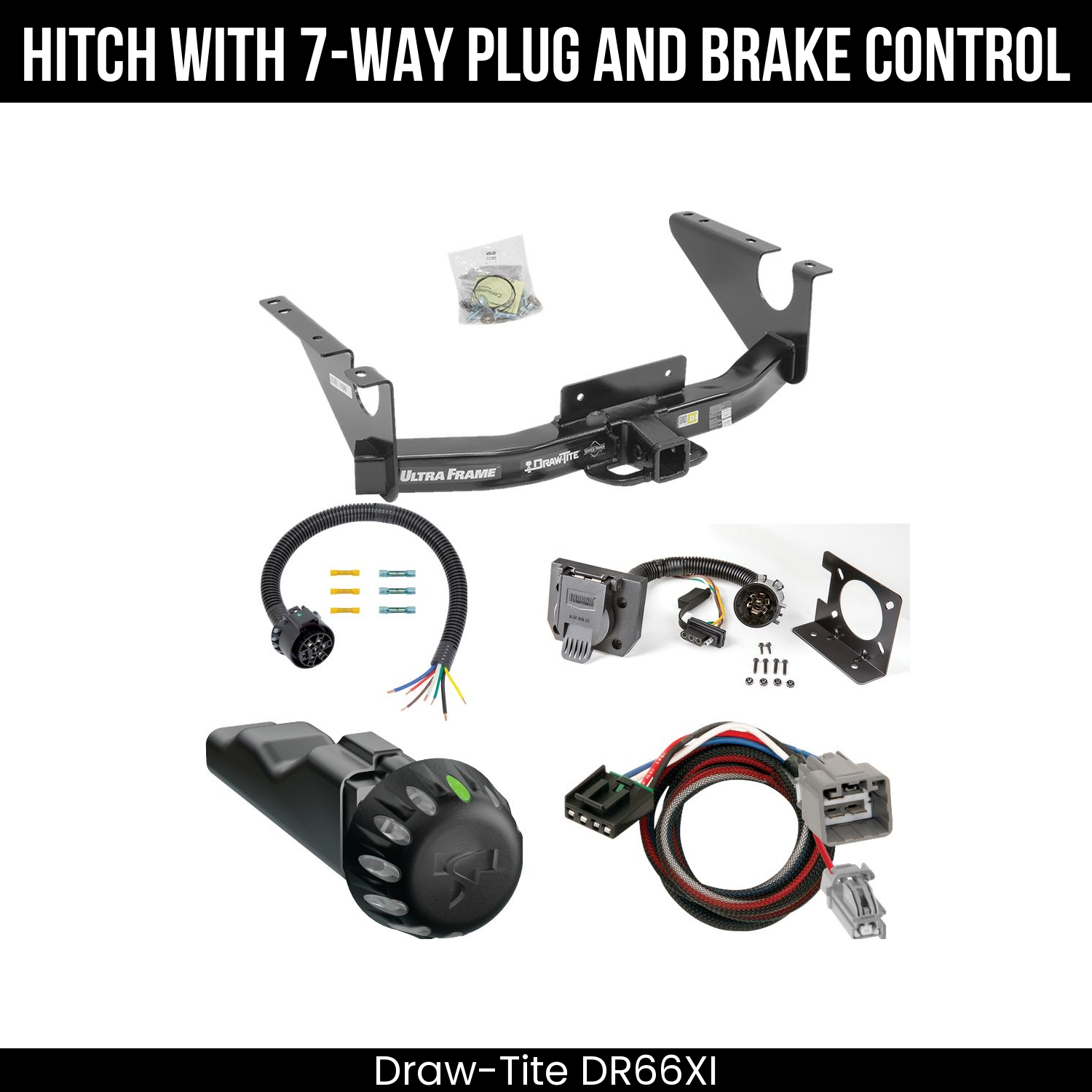 Trailer Hitch , 7-Way , Tekonsha Voyager iD Smart Brake Control
