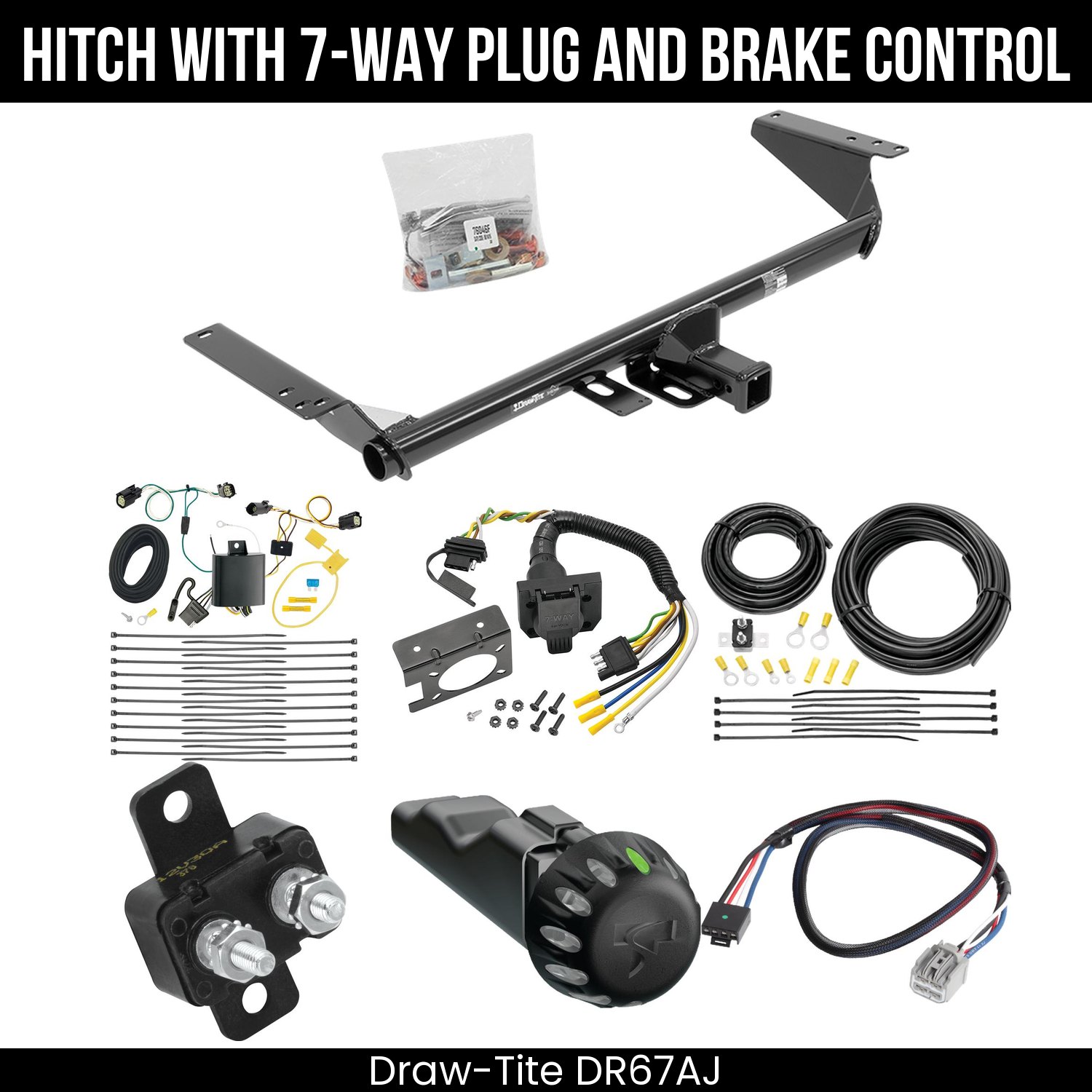 Trailer Hitch , 7-Way , Tekonsha Voyager iD Smart Brake Control