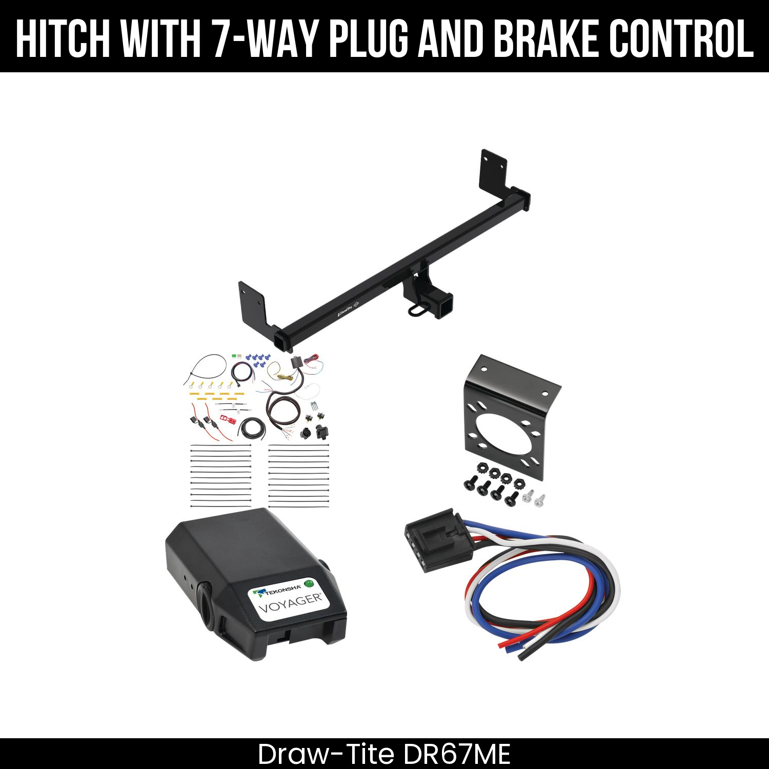 Trailer Hitch , 7-Way , Tekonsha Voyager Brake Control