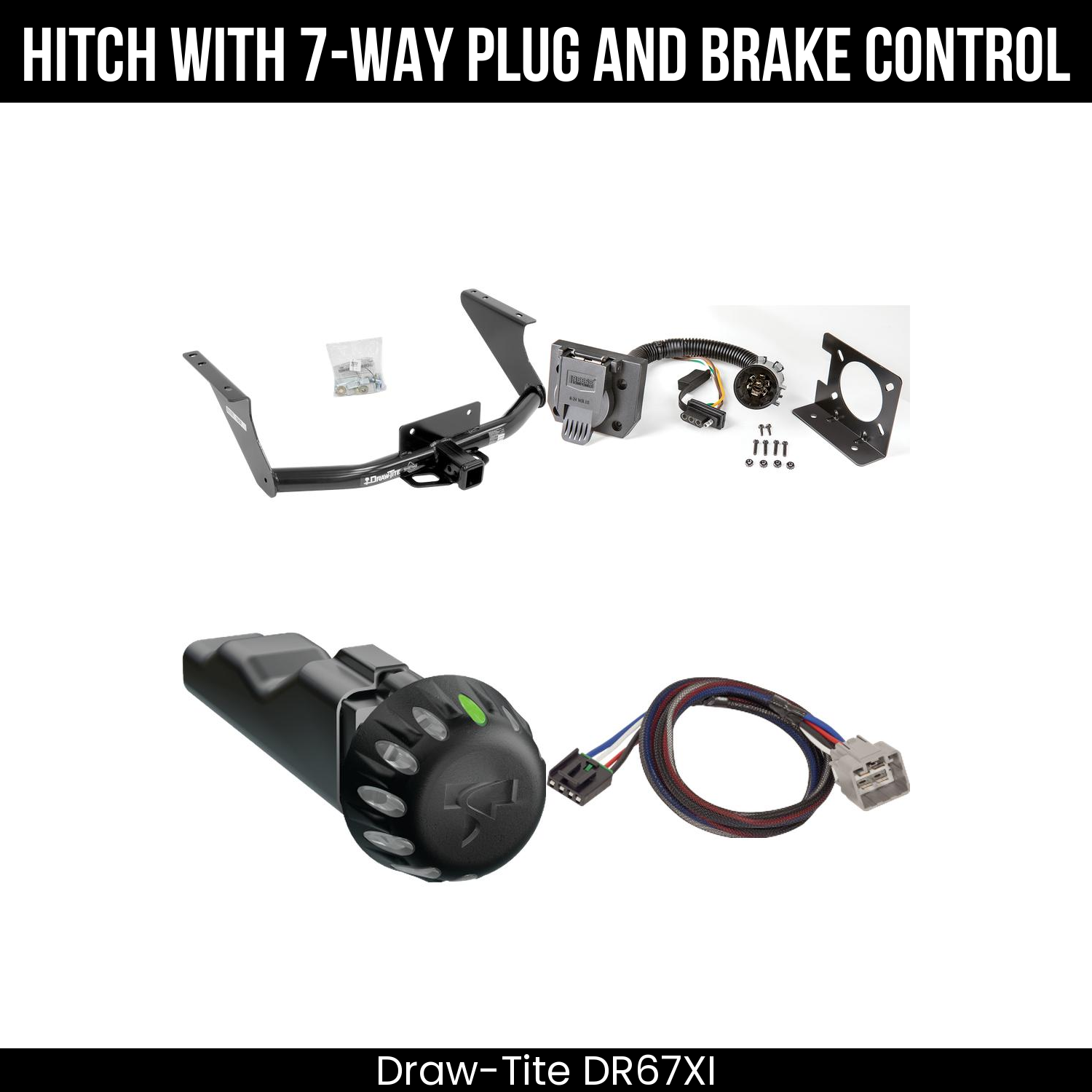 Trailer Hitch , 7-Way , Tekonsha Voyager iD Smart Brake Control