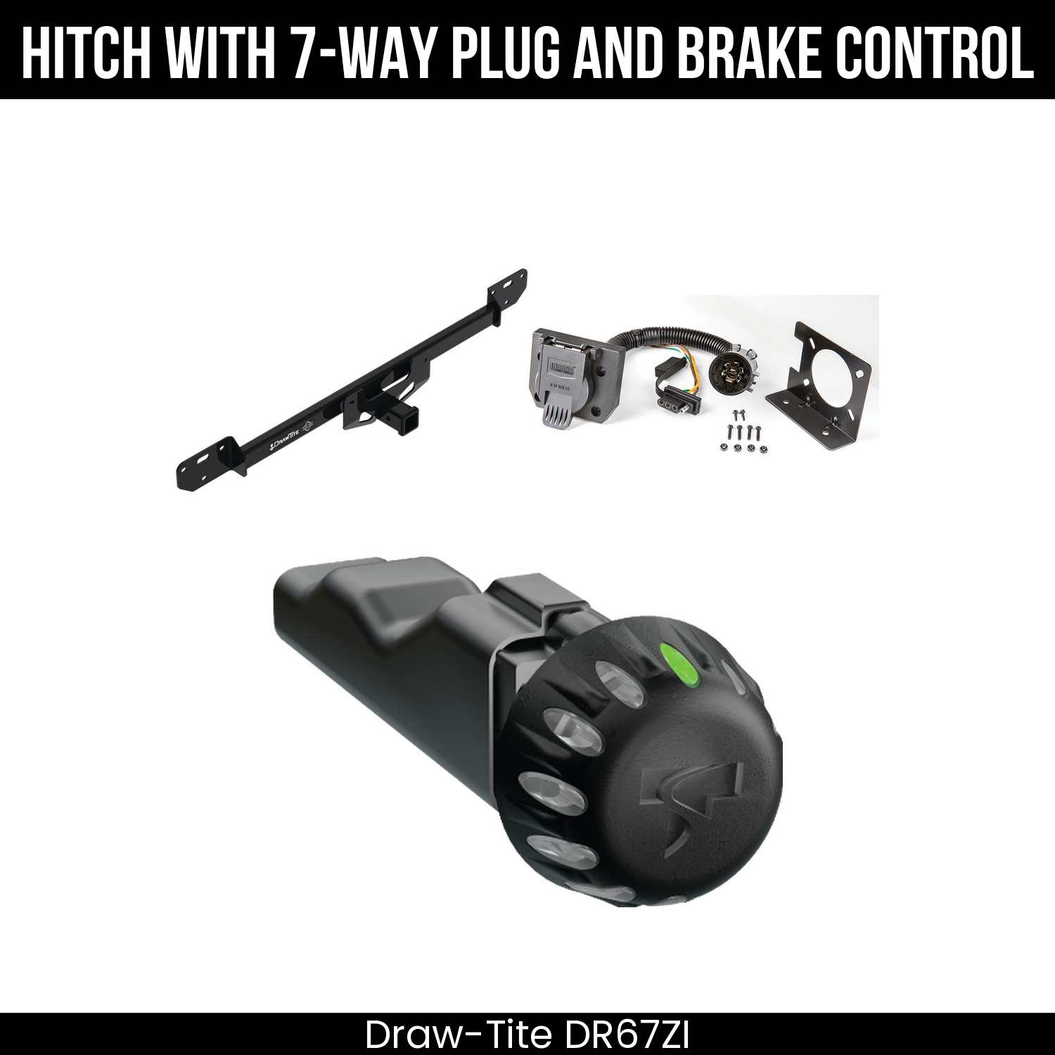 Trailer Hitch , 7-Way , Tekonsha Voyager iD Smart Brake Control