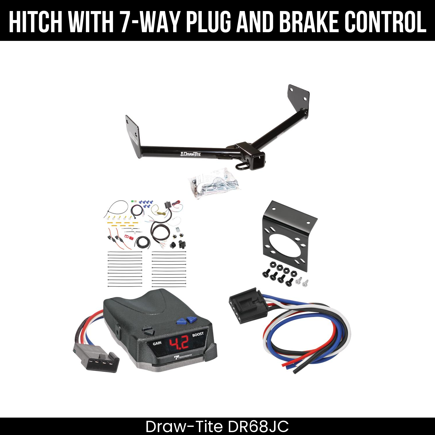 Trailer Hitch , 7-Way , Tekonsha Brake EVN Control