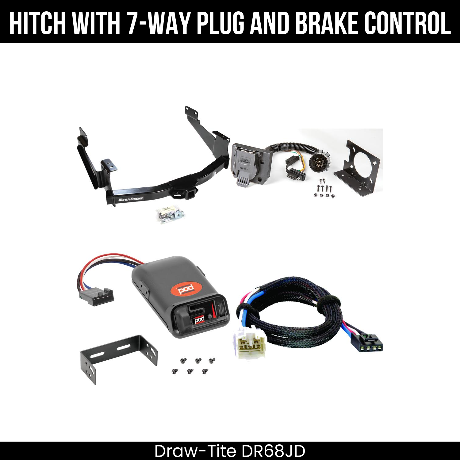 Trailer Hitch , 7-Way , Pro Series POD Brake Control