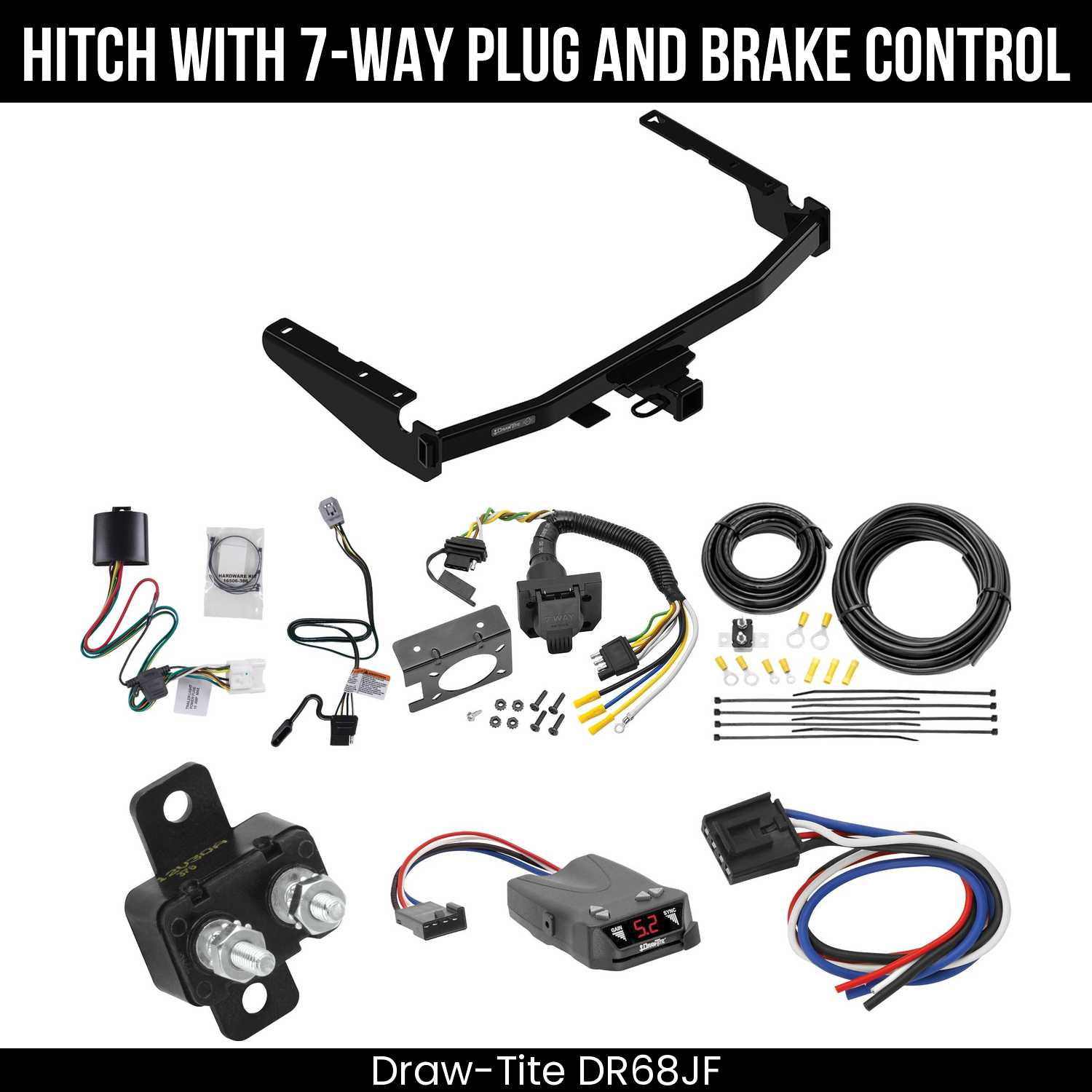 Trailer Hitch , 7-Way , Draw-Tite Activator IV Brake Control