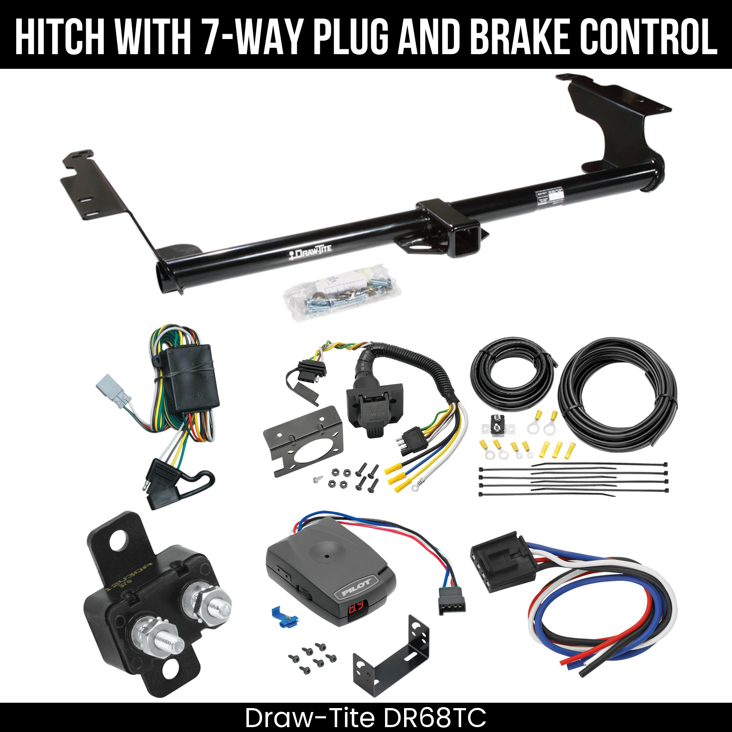 Trailer Hitch , 7-Way , Pro Series Pilot Brake Control