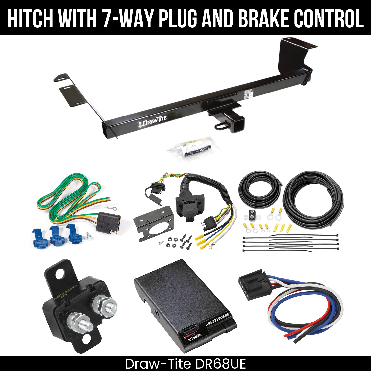 Trailer Hitch , 7-Way , Draw-Tite Activator Brake Control