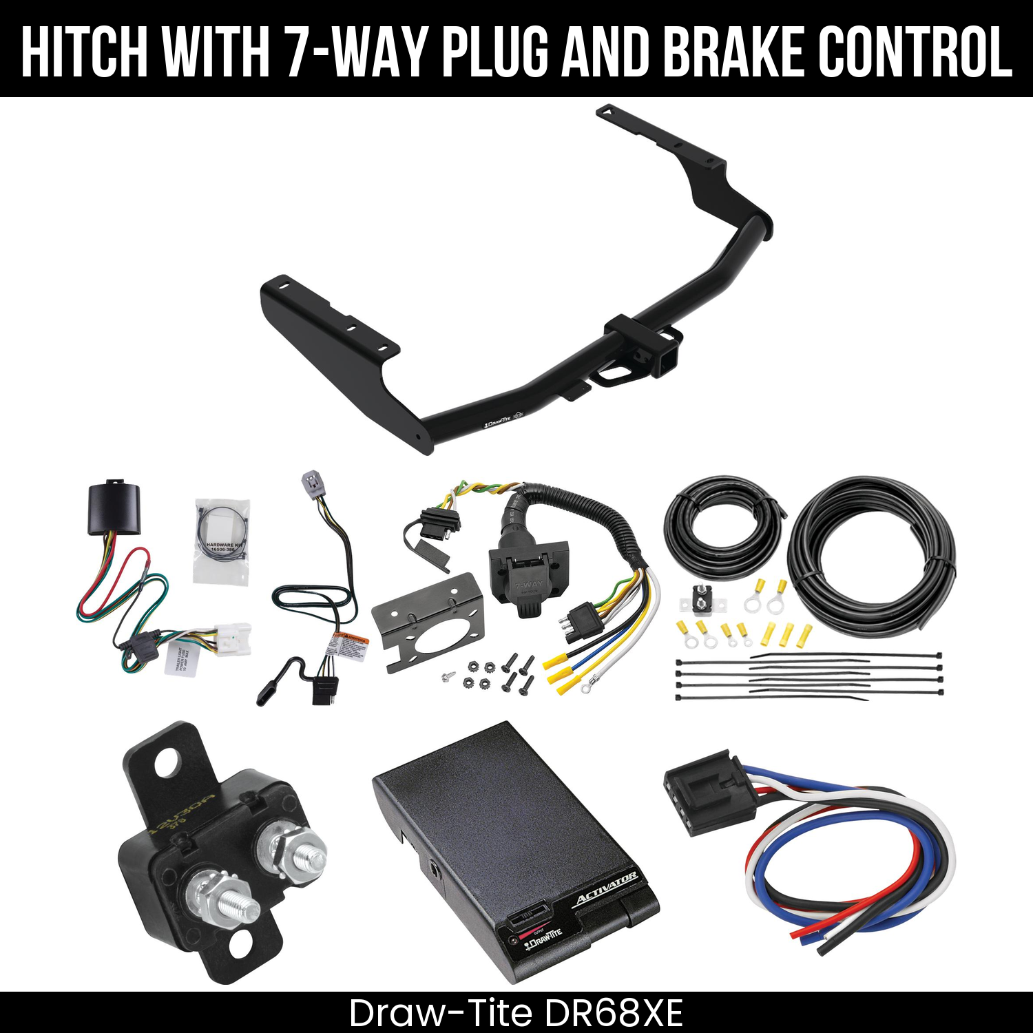 Trailer Hitch , 7-Way , Draw-Tite Activator Brake Control