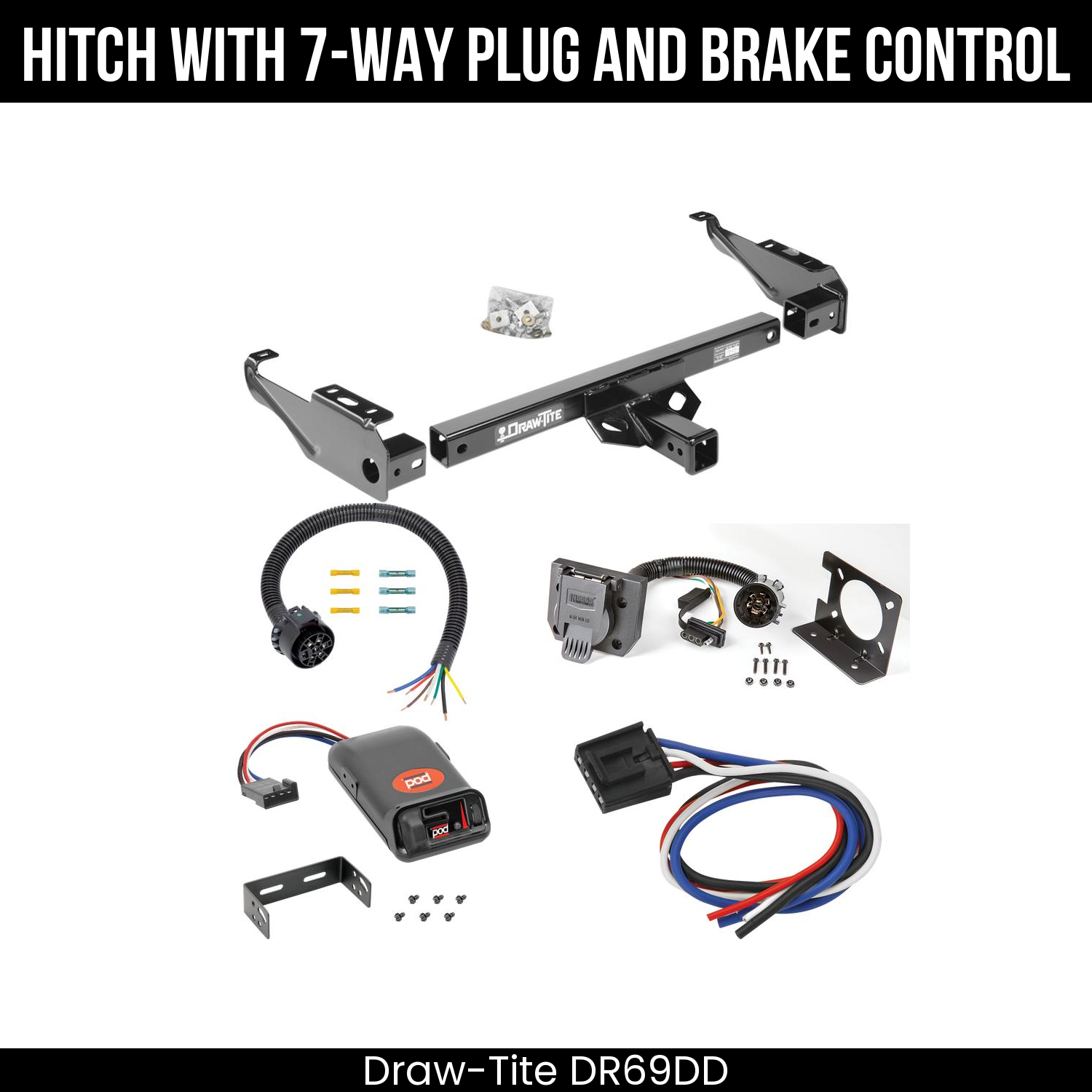 Trailer Hitch , 7-Way , Pro Series POD Brake Control