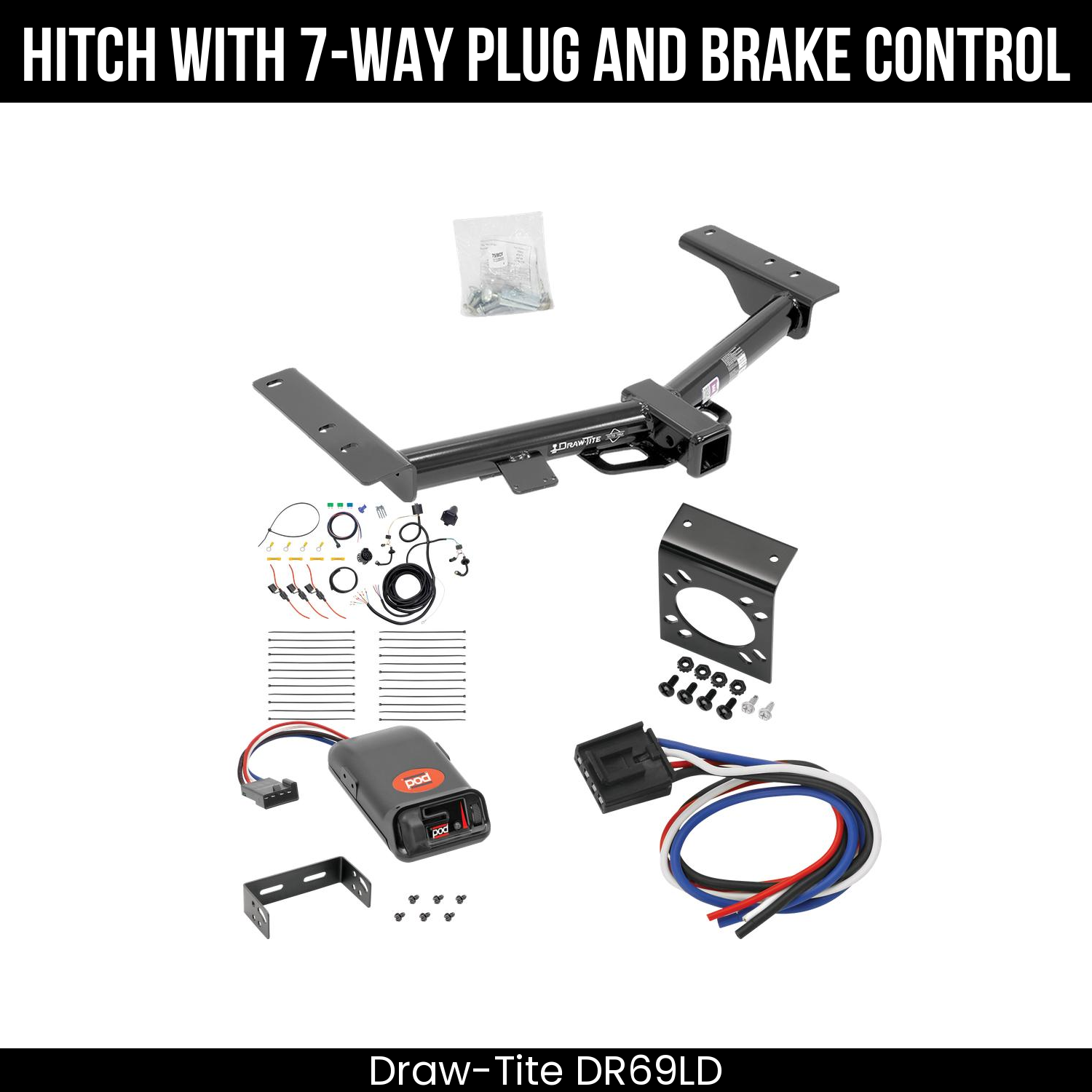 Trailer Hitch , 7-Way , Pro Series POD Brake Control