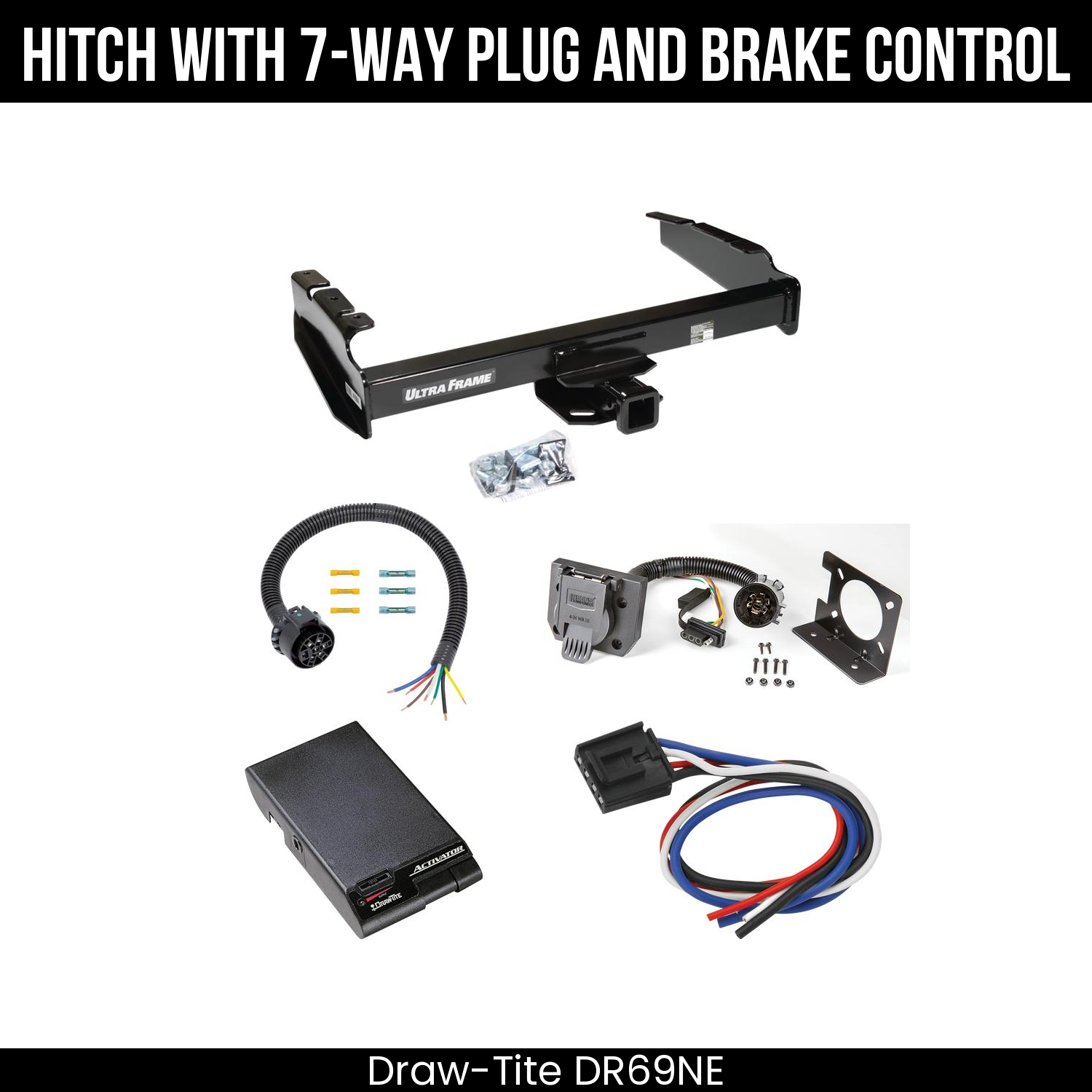 Trailer Hitch , 7-Way , Draw-Tite Activator Brake Control
