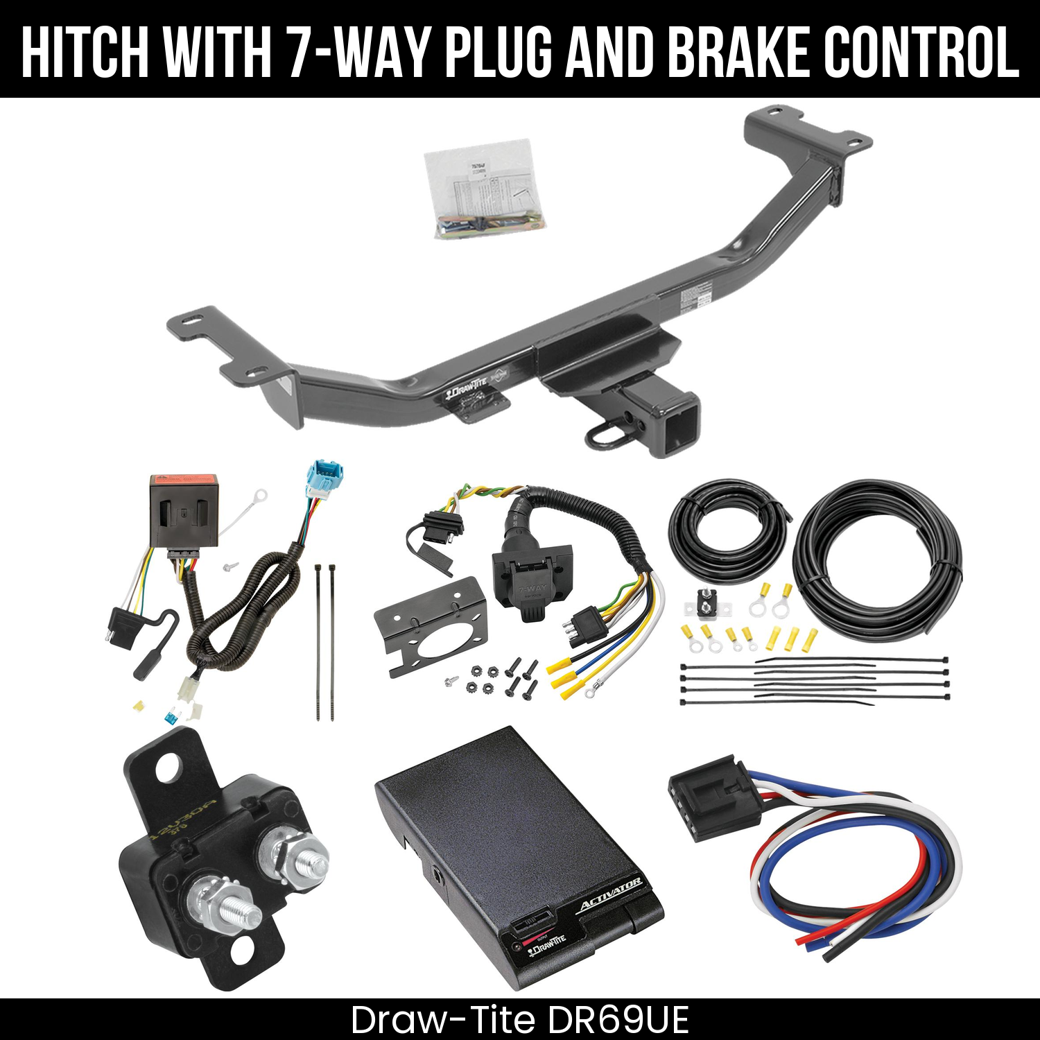 Trailer Hitch , 7-Way , Draw-Tite Activator Brake Control